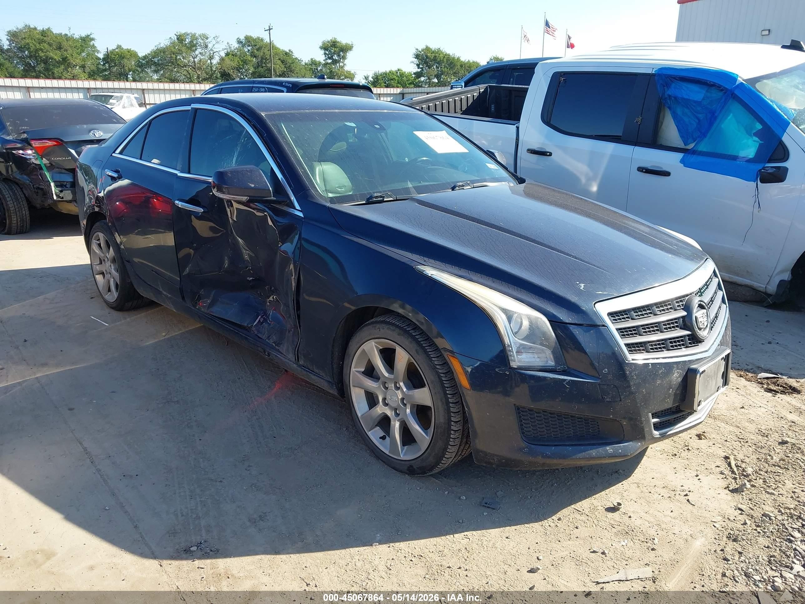 2016 Cadillac Ats Luxury Collection Navy vin: 1G6AH5RX4G0109259