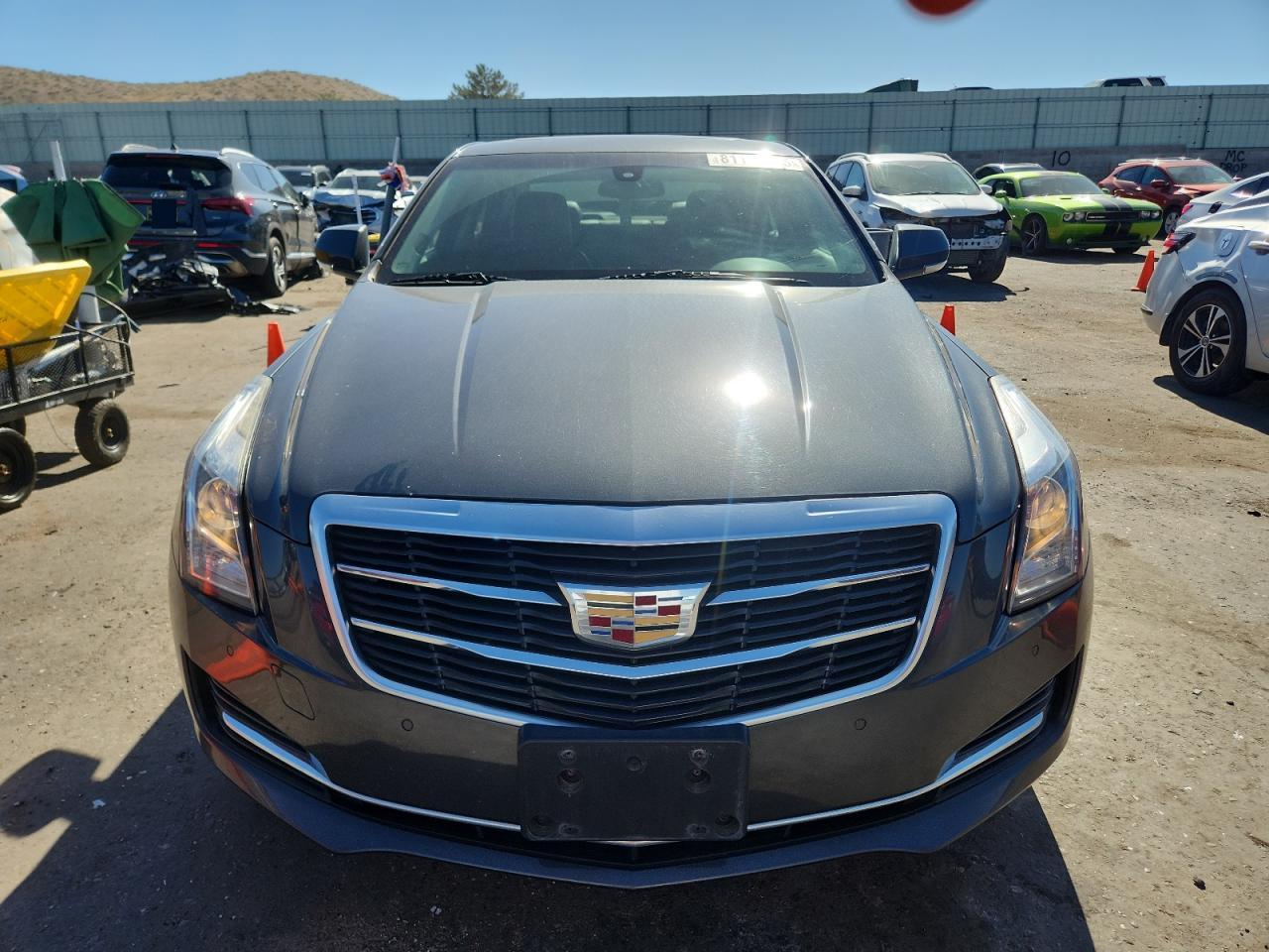 2017 Cadillac Ats Luxury Серый vin: 1G6AH5RX4H0110168