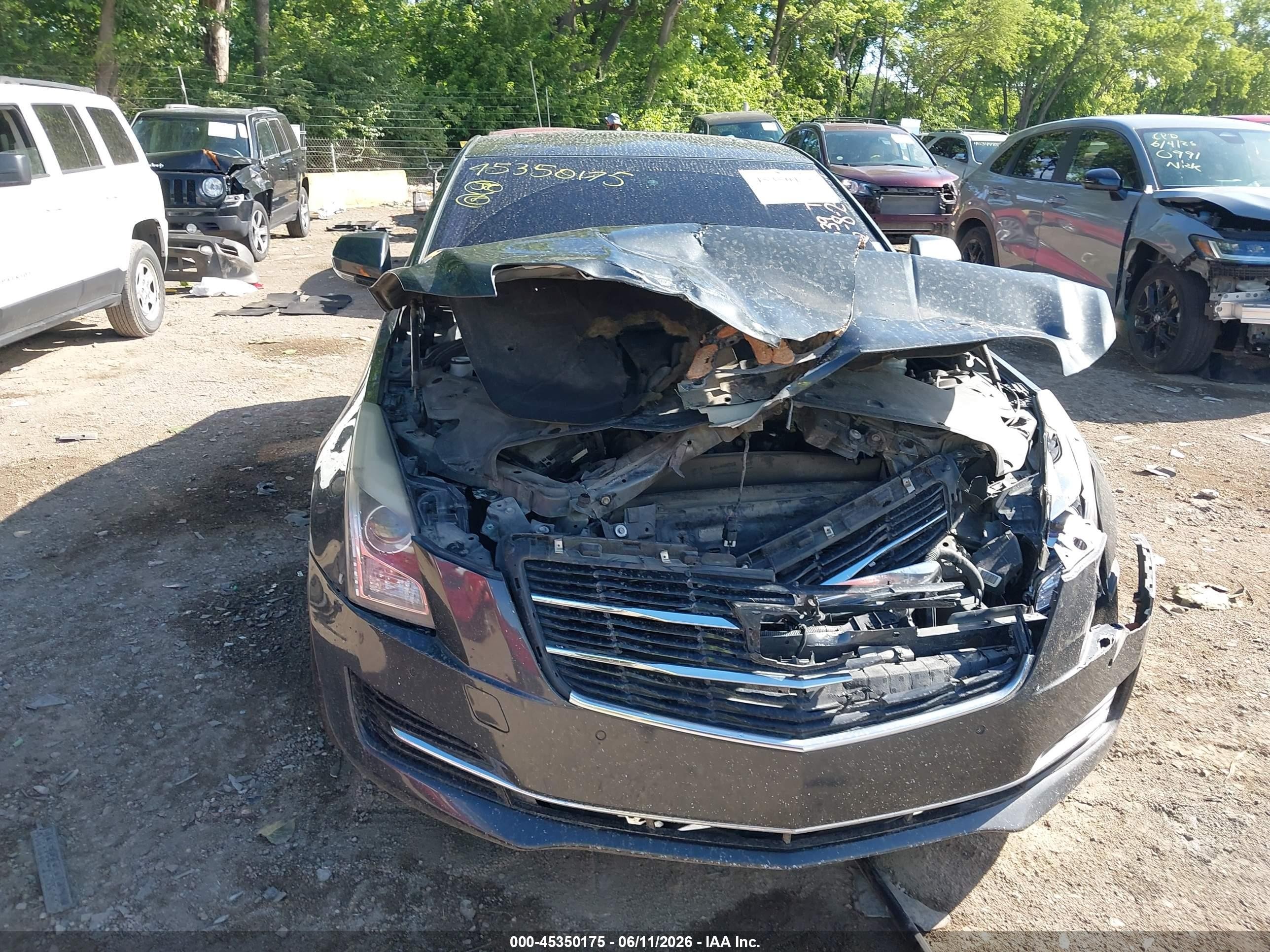 2015 Cadillac Ats Luxury Red vin: 1G6AH5RX5F0101539