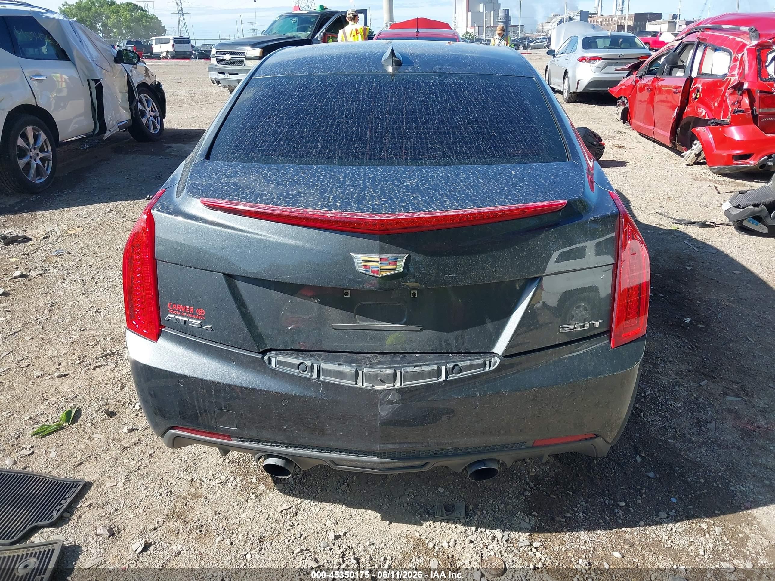 2015 Cadillac Ats Luxury Red vin: 1G6AH5RX5F0101539