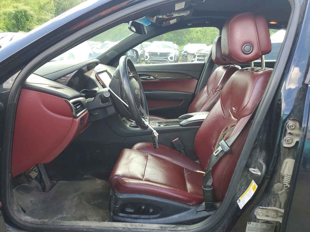 2014 Cadillac Ats Luxury Black vin: 1G6AH5RX6E0113438