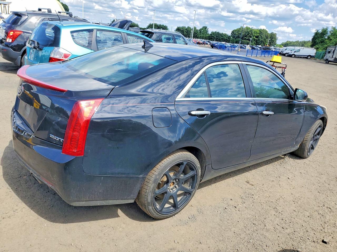 2014 Cadillac Ats Luxury Black vin: 1G6AH5RX6E0113438