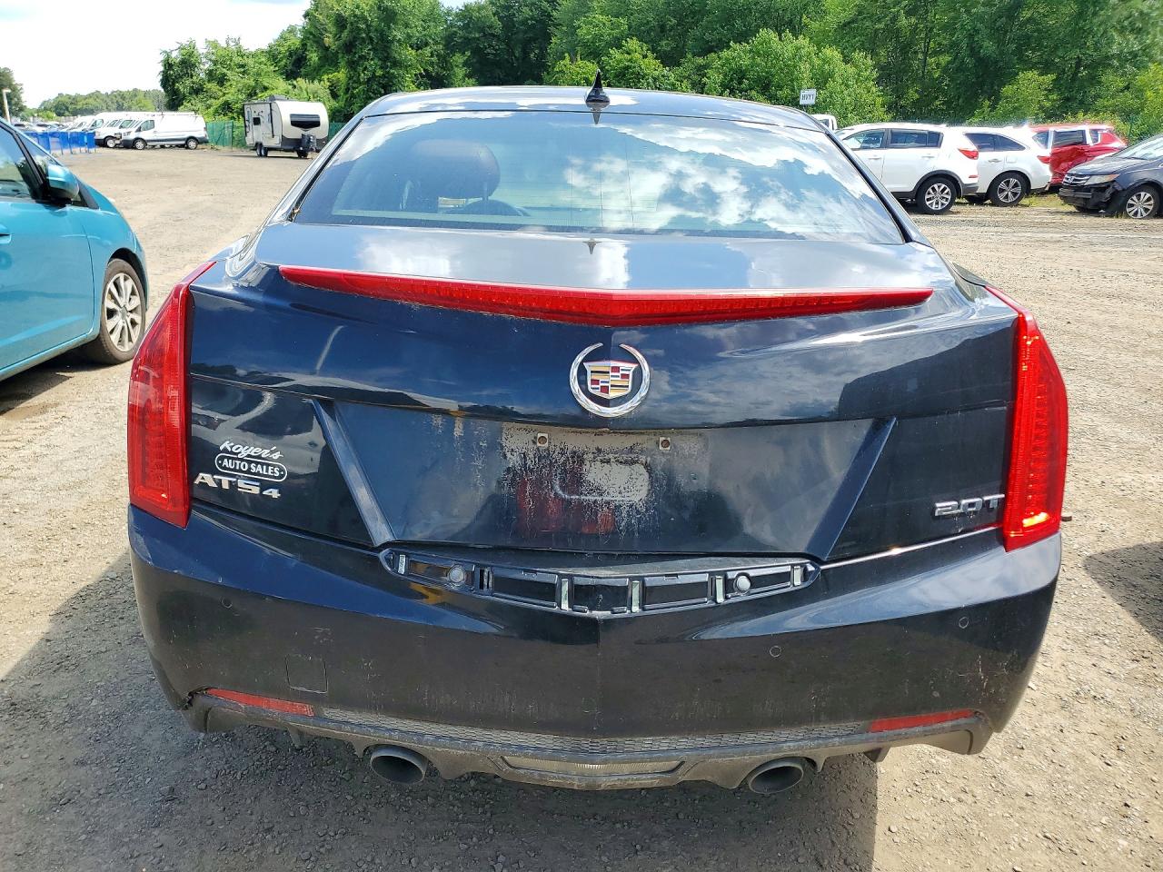 2014 Cadillac Ats Luxury Black vin: 1G6AH5RX6E0113438
