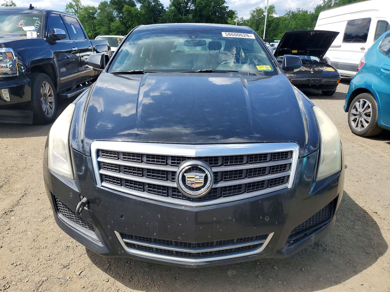 2014 Cadillac Ats Luxury Black vin: 1G6AH5RX6E0113438