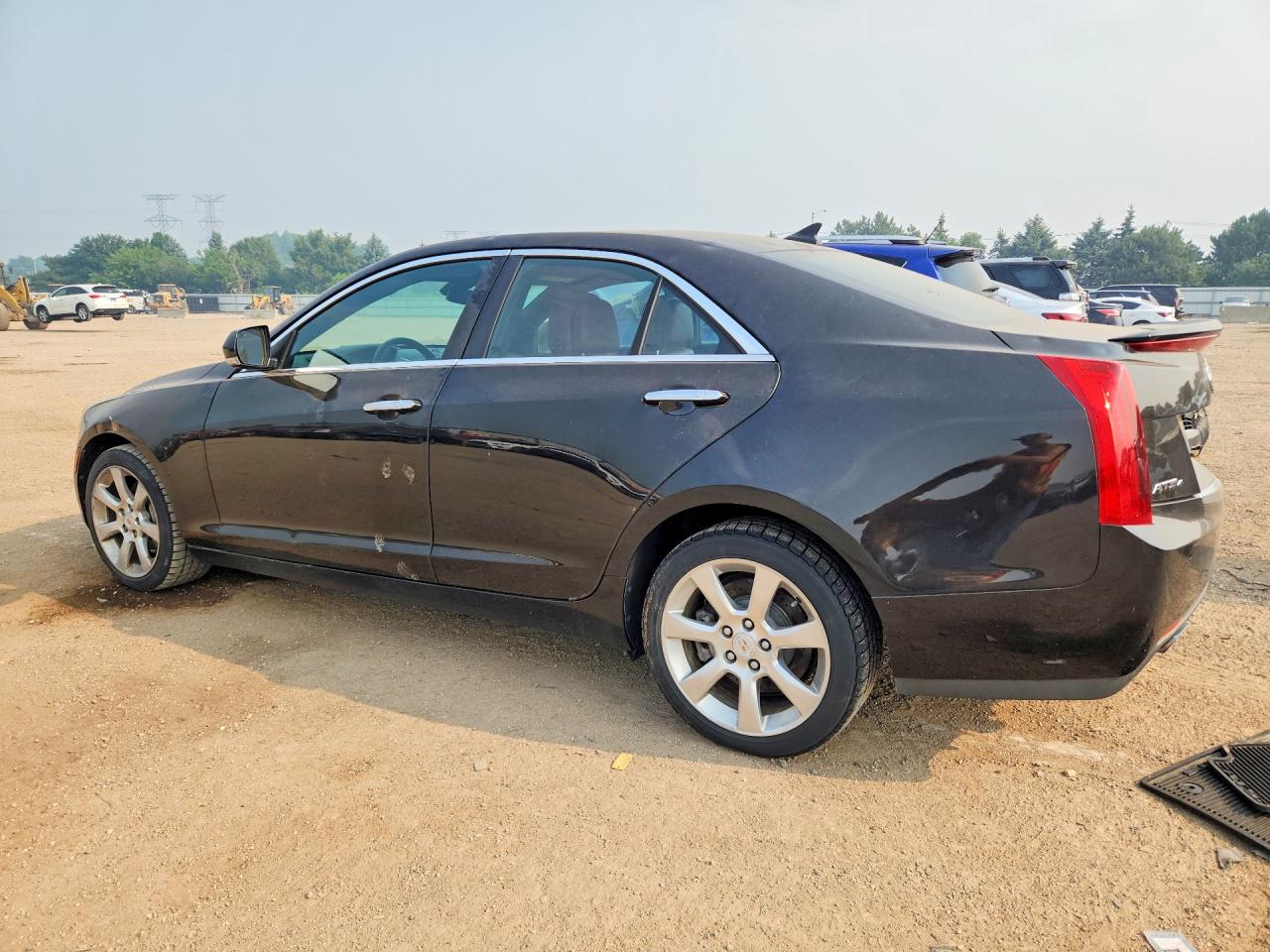 2014 Cadillac Ats Luxury Silver vin: 1G6AH5RX6E0128733