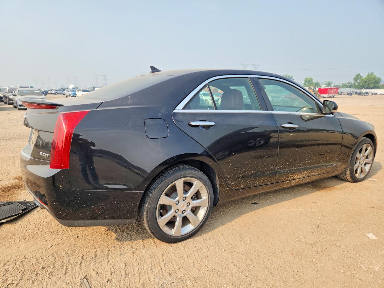 2014 Cadillac Ats Luxury Silver vin: 1G6AH5RX6E0128733