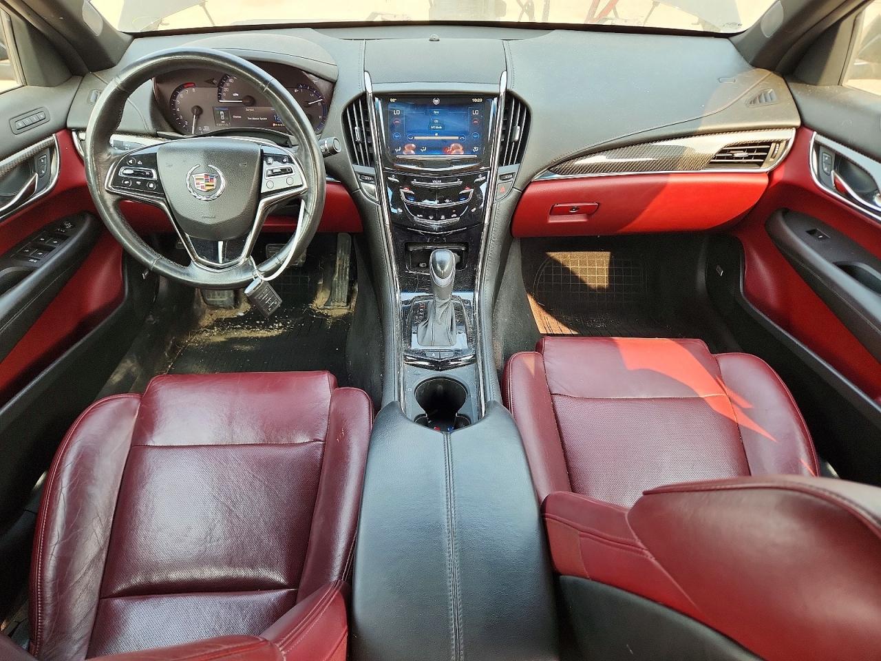 2014 Cadillac Ats Luxury Silver vin: 1G6AH5RX6E0128733