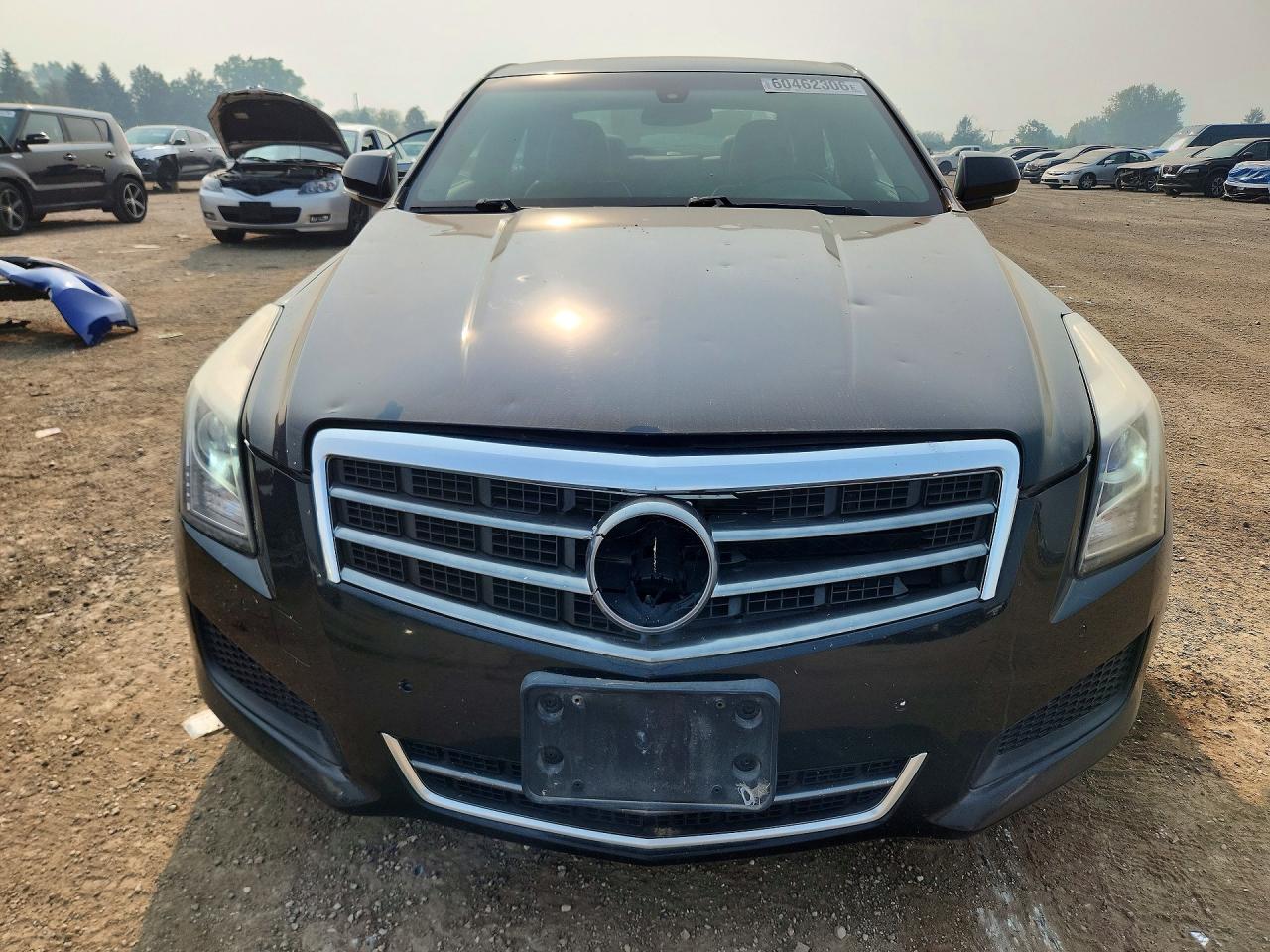 2014 Cadillac Ats Luxury Silver vin: 1G6AH5RX6E0128733