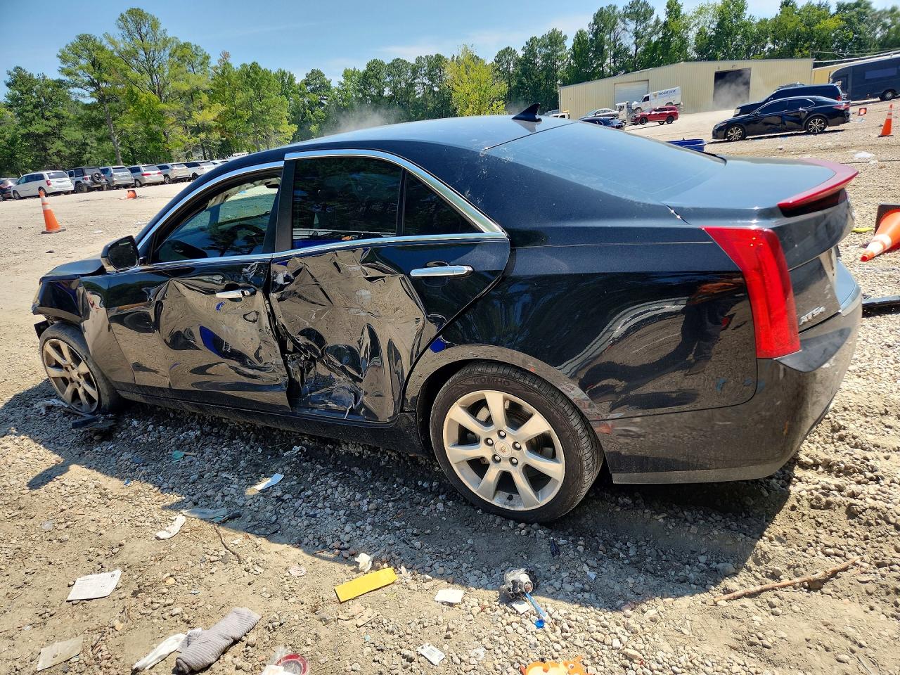 2014 Cadillac Ats Luxury Black vin: 1G6AH5RX6E0180945