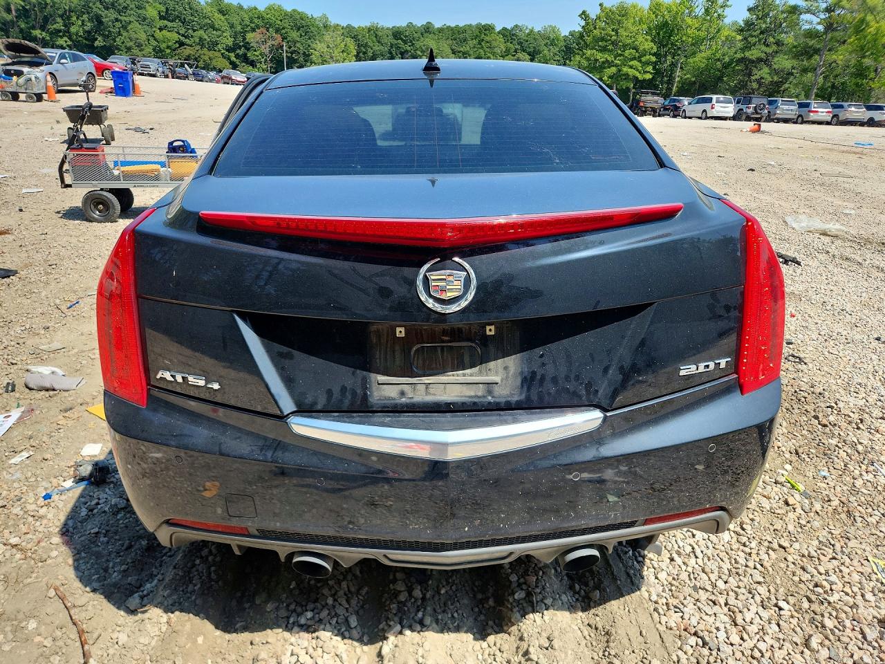 2014 Cadillac Ats Luxury Black vin: 1G6AH5RX6E0180945
