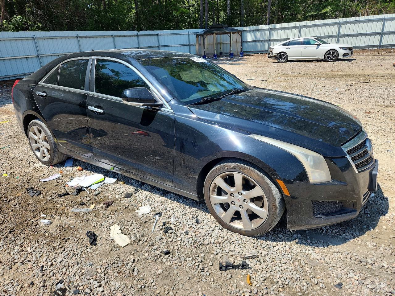 2014 Cadillac Ats Luxury Black vin: 1G6AH5RX6E0180945