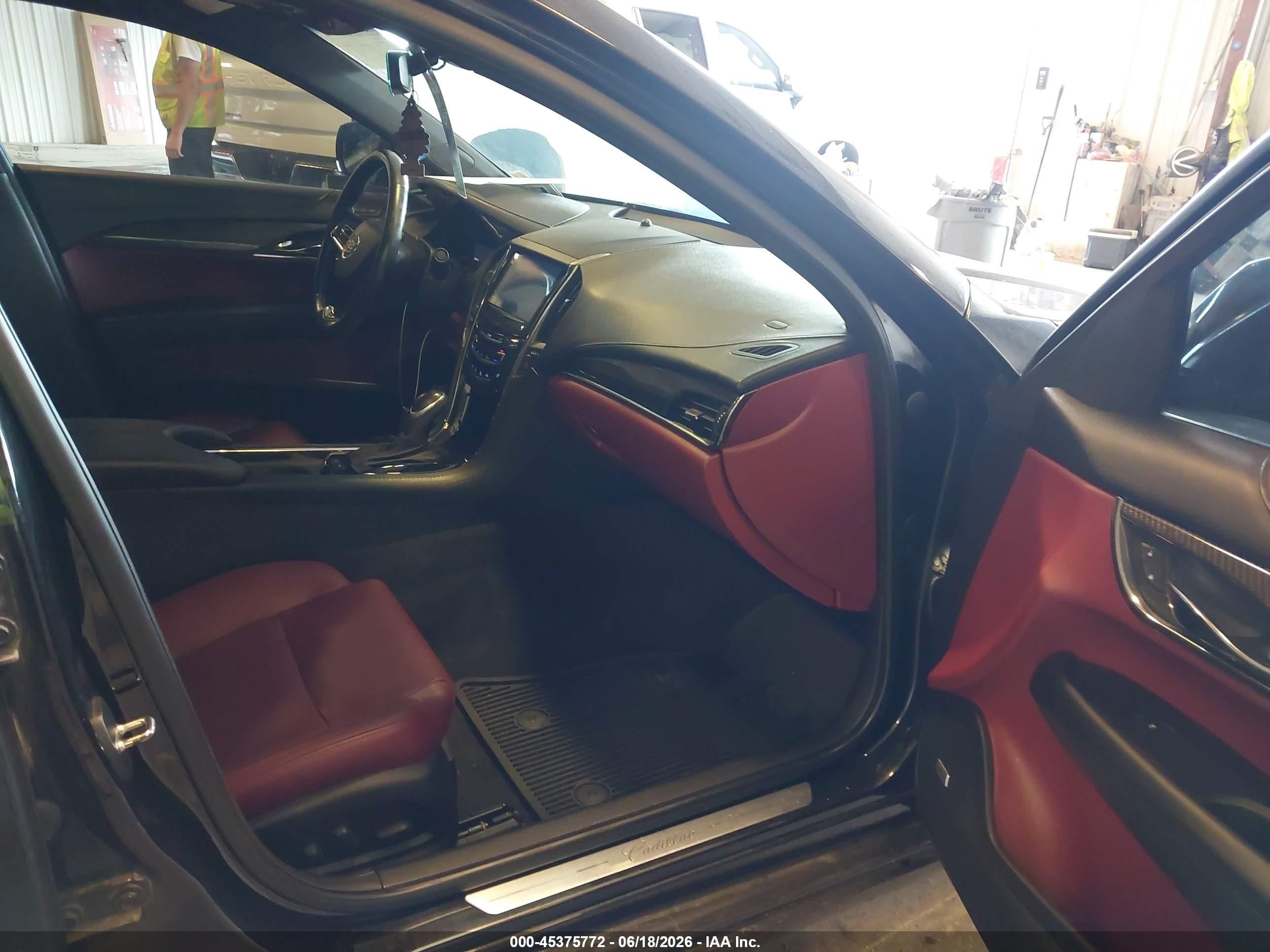 2014 Cadillac Ats Luxury Black vin: 1G6AH5RX7E0176936
