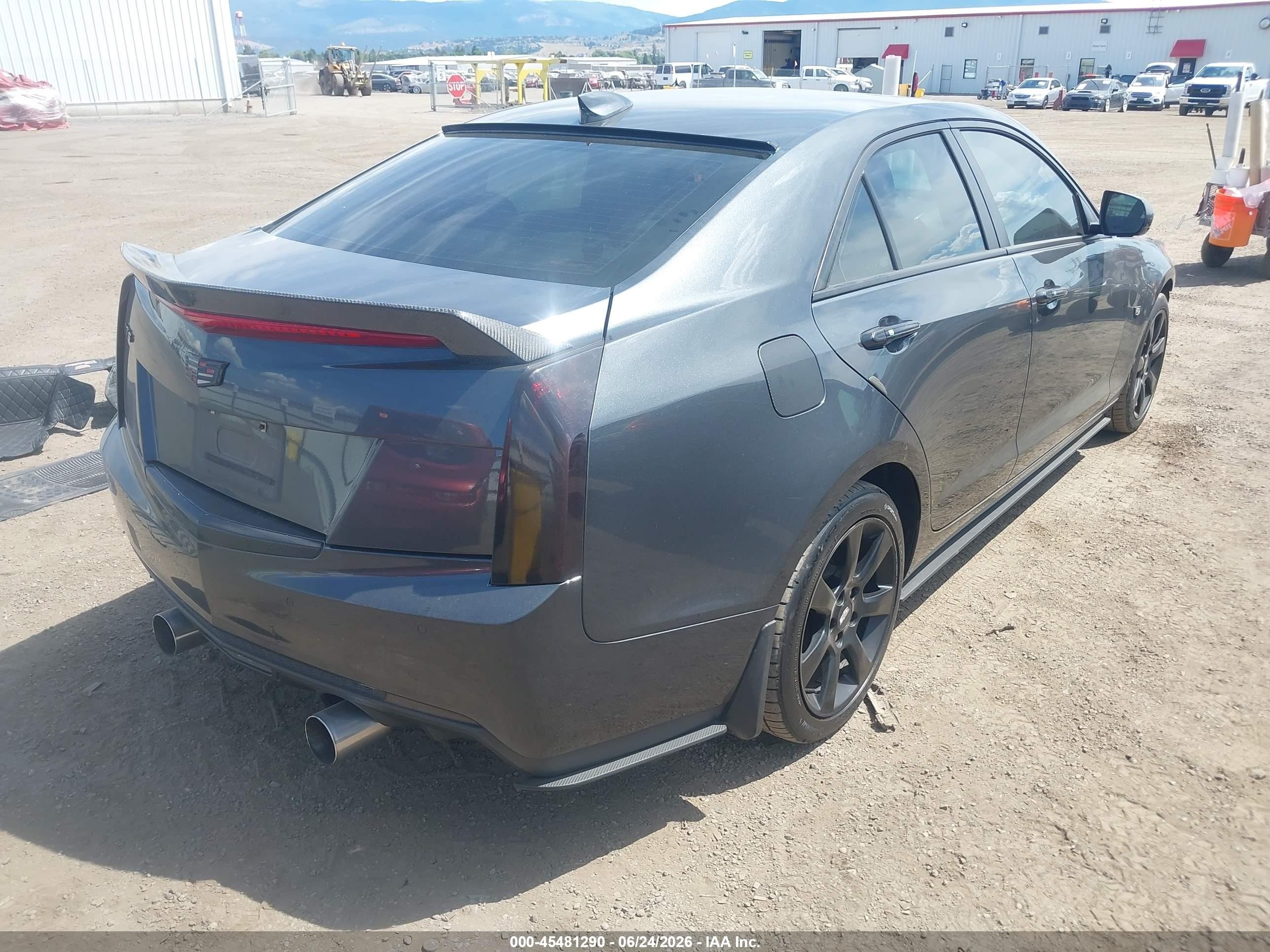 2015 Cadillac Ats Luxury Gray vin: 1G6AH5RX7F0102174