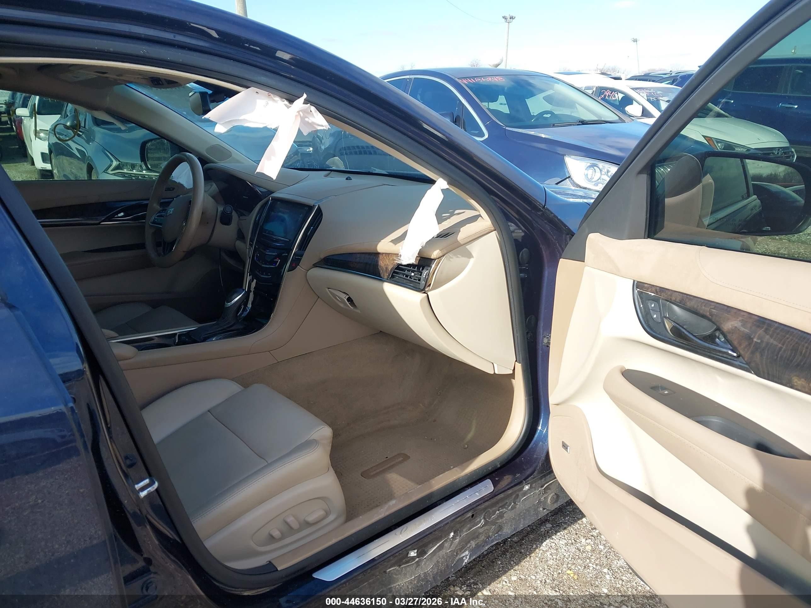 2015 Cadillac Ats Luxury Blue vin: 1G6AH5RX7F0129780