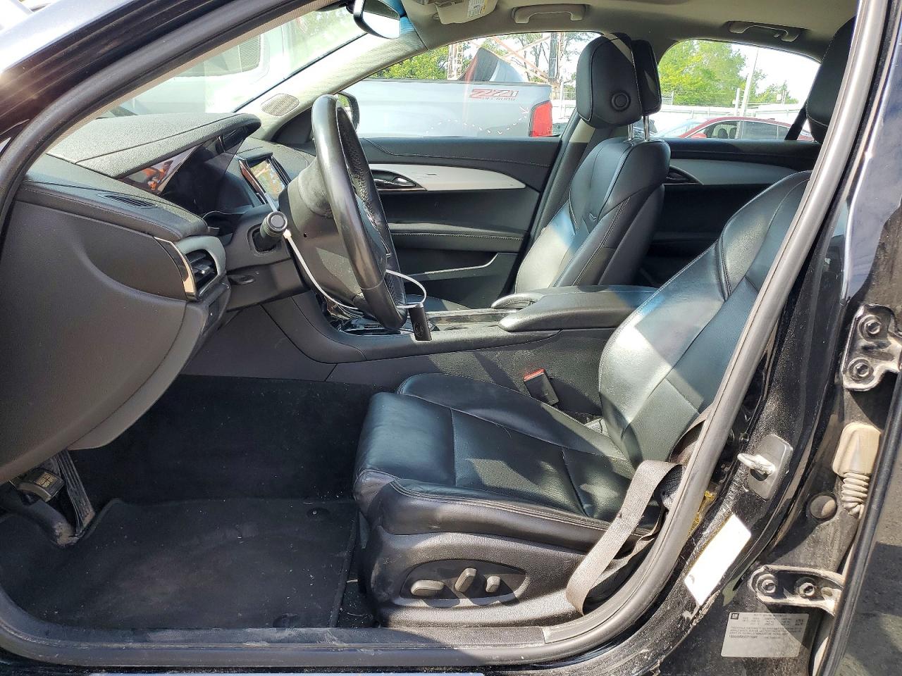 2014 Cadillac Ats Luxury Black vin: 1G6AH5RX8E0115899