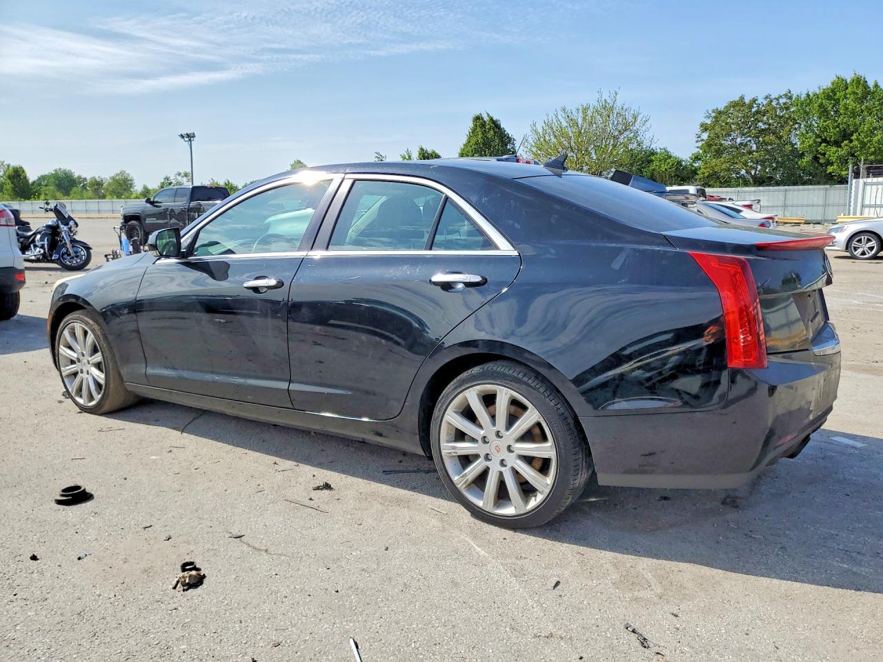2014 Cadillac Ats Luxury Black vin: 1G6AH5RX8E0115899