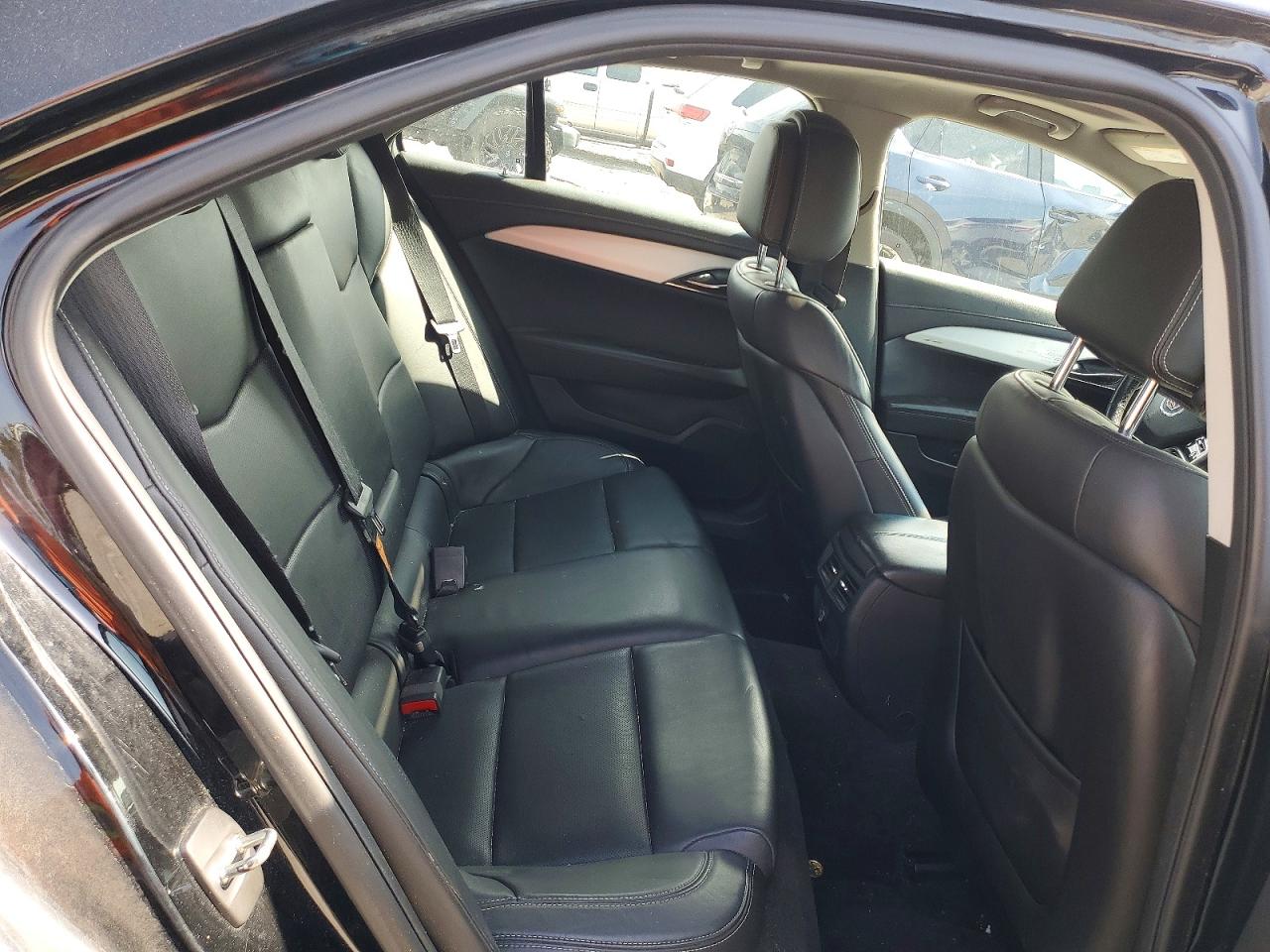 2014 Cadillac Ats Luxury Black vin: 1G6AH5RX8E0115899