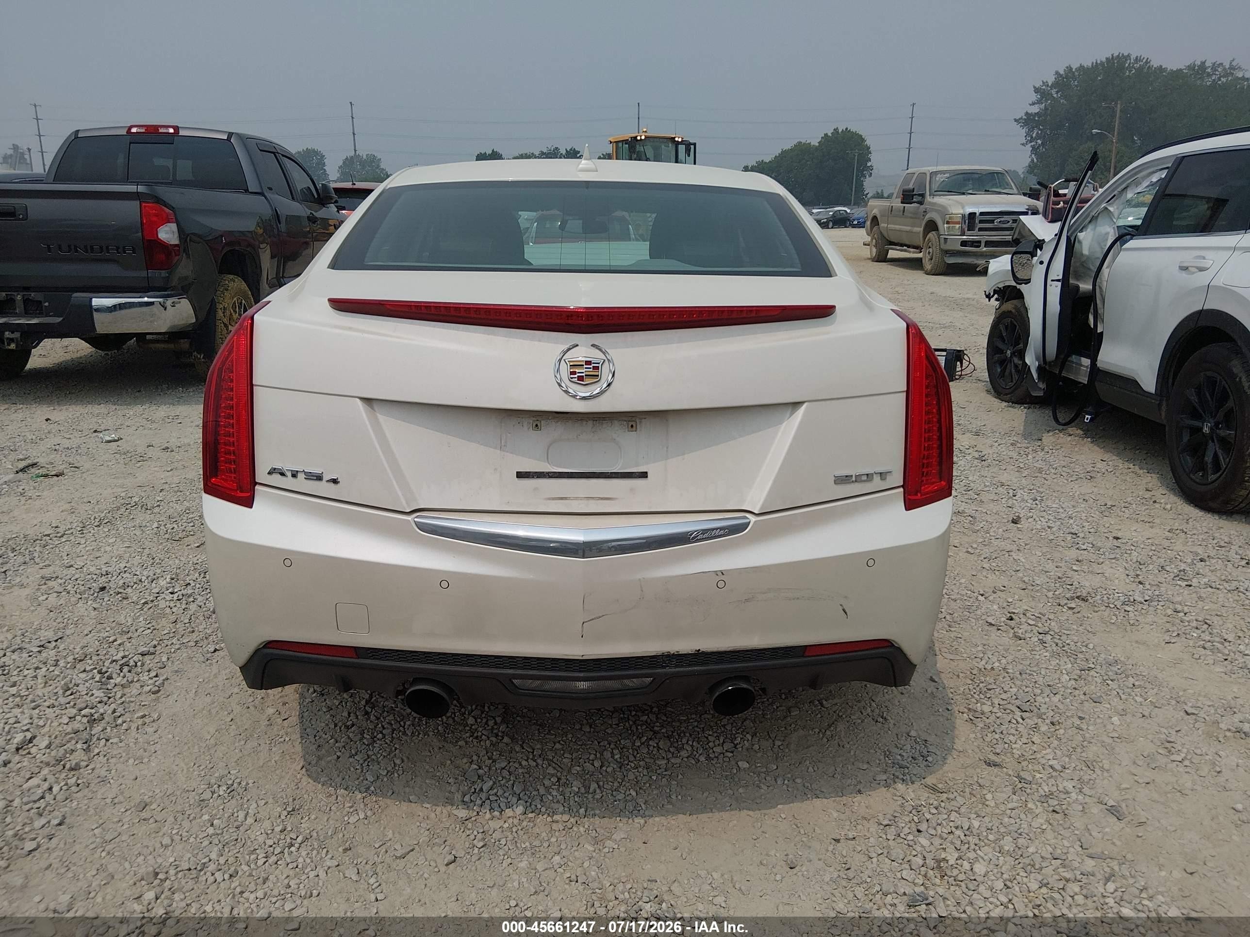 2014 Cadillac Ats Luxury White vin: 1G6AH5RX8E0186231