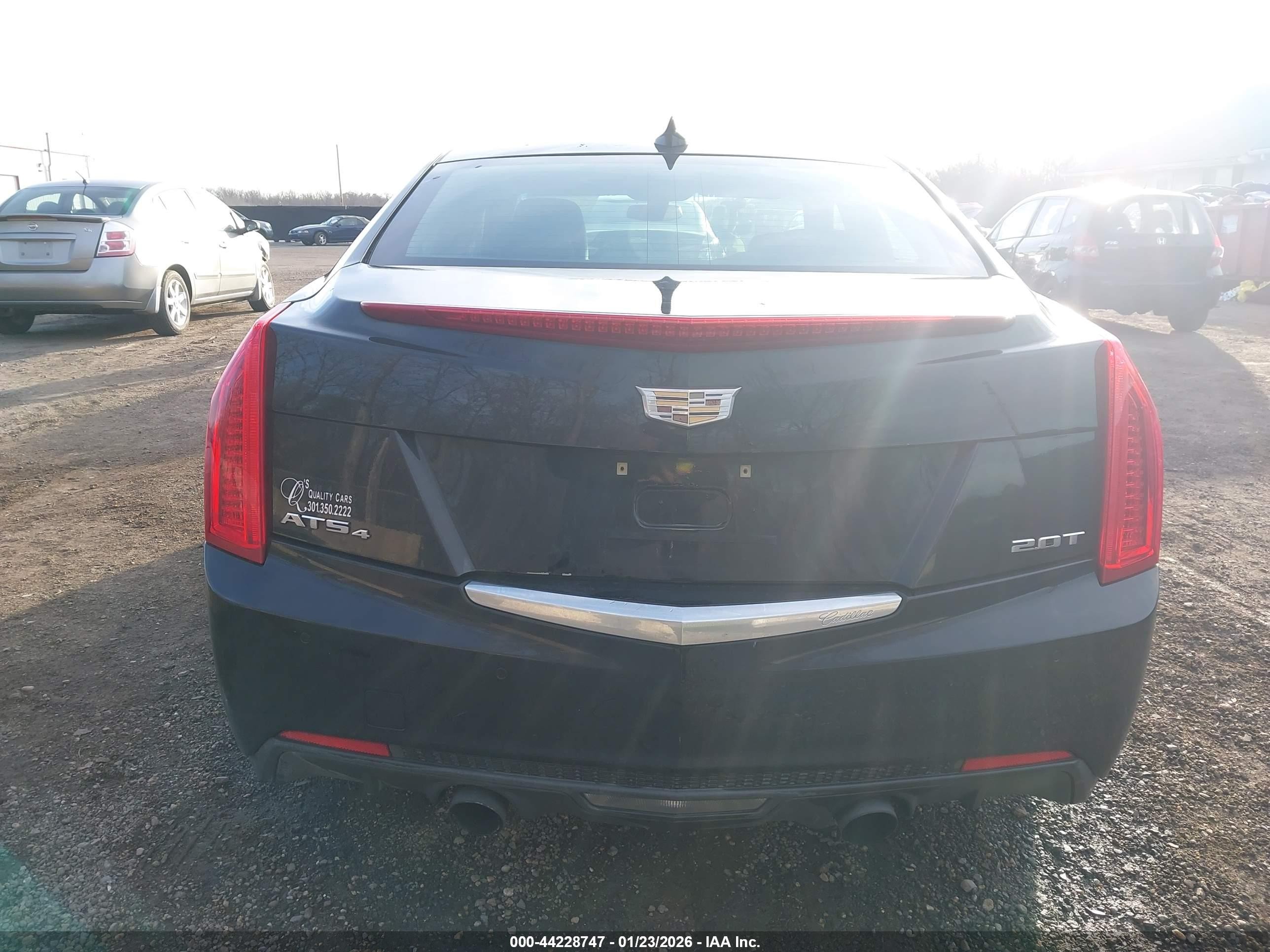 2015 Cadillac Ats Luxury Черный vin: 1G6AH5RX8F0102796