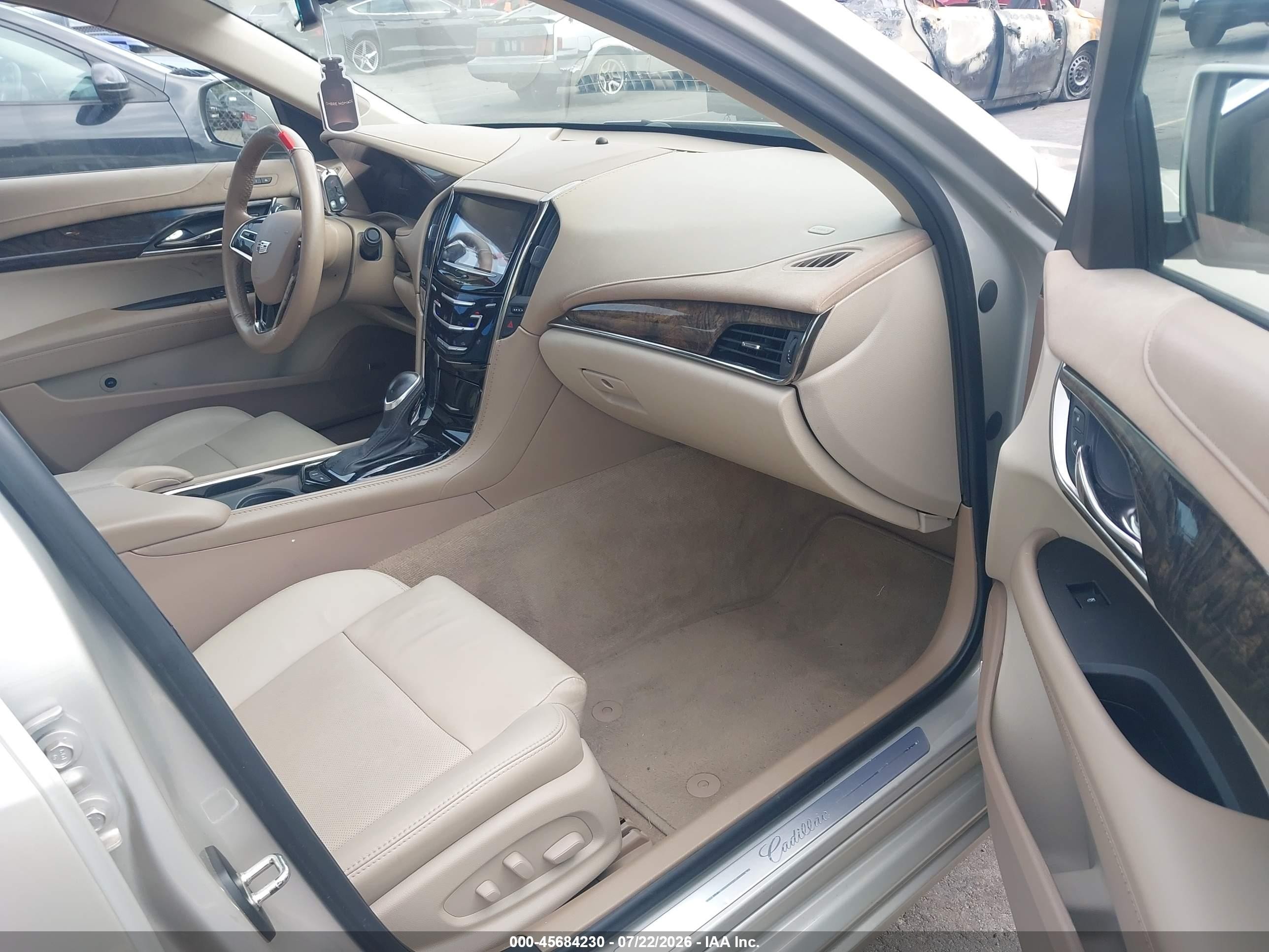 2015 Cadillac Ats Luxury Gold vin: 1G6AH5RX8F0115385