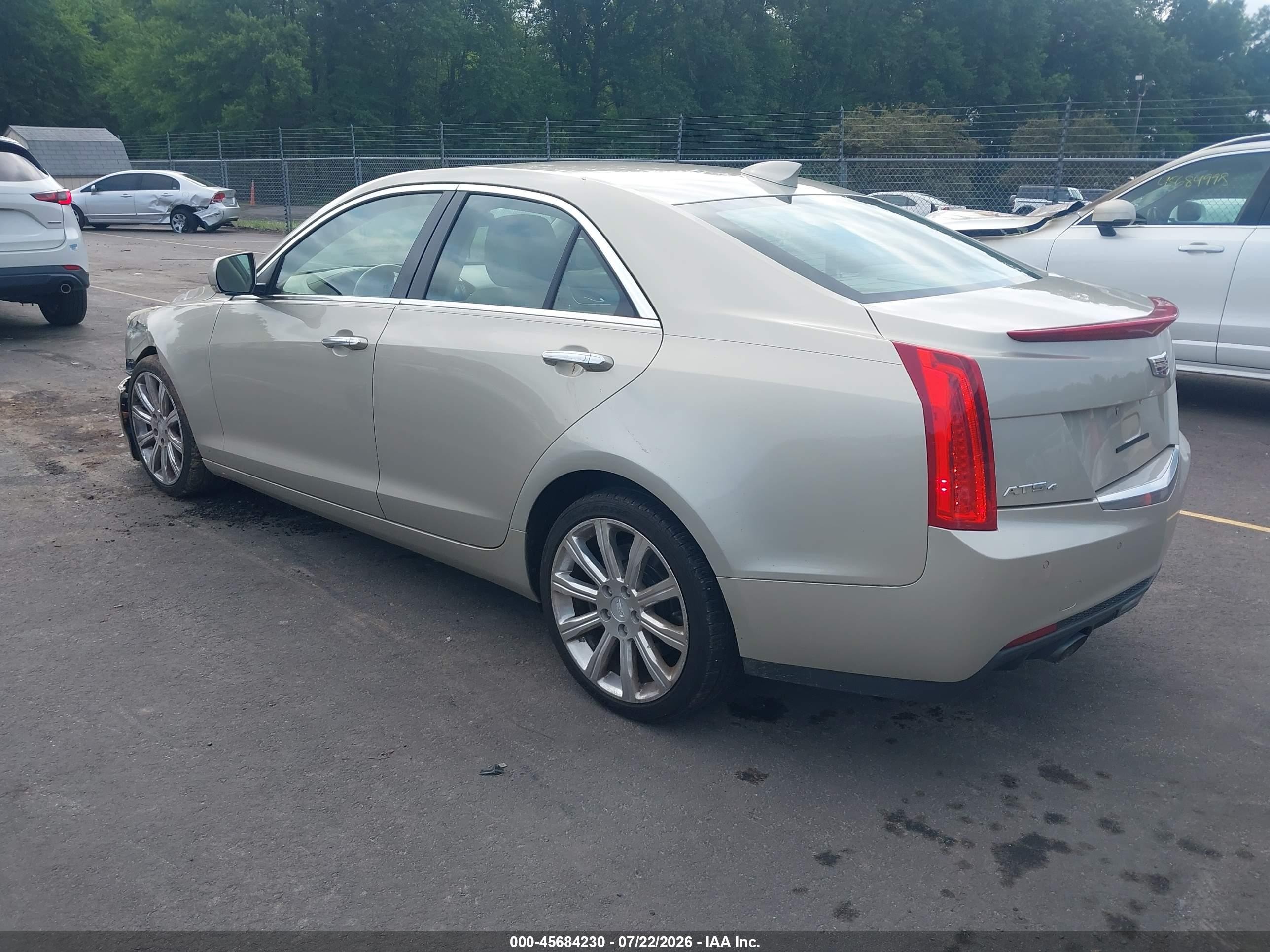 2015 Cadillac Ats Luxury Gold vin: 1G6AH5RX8F0115385
