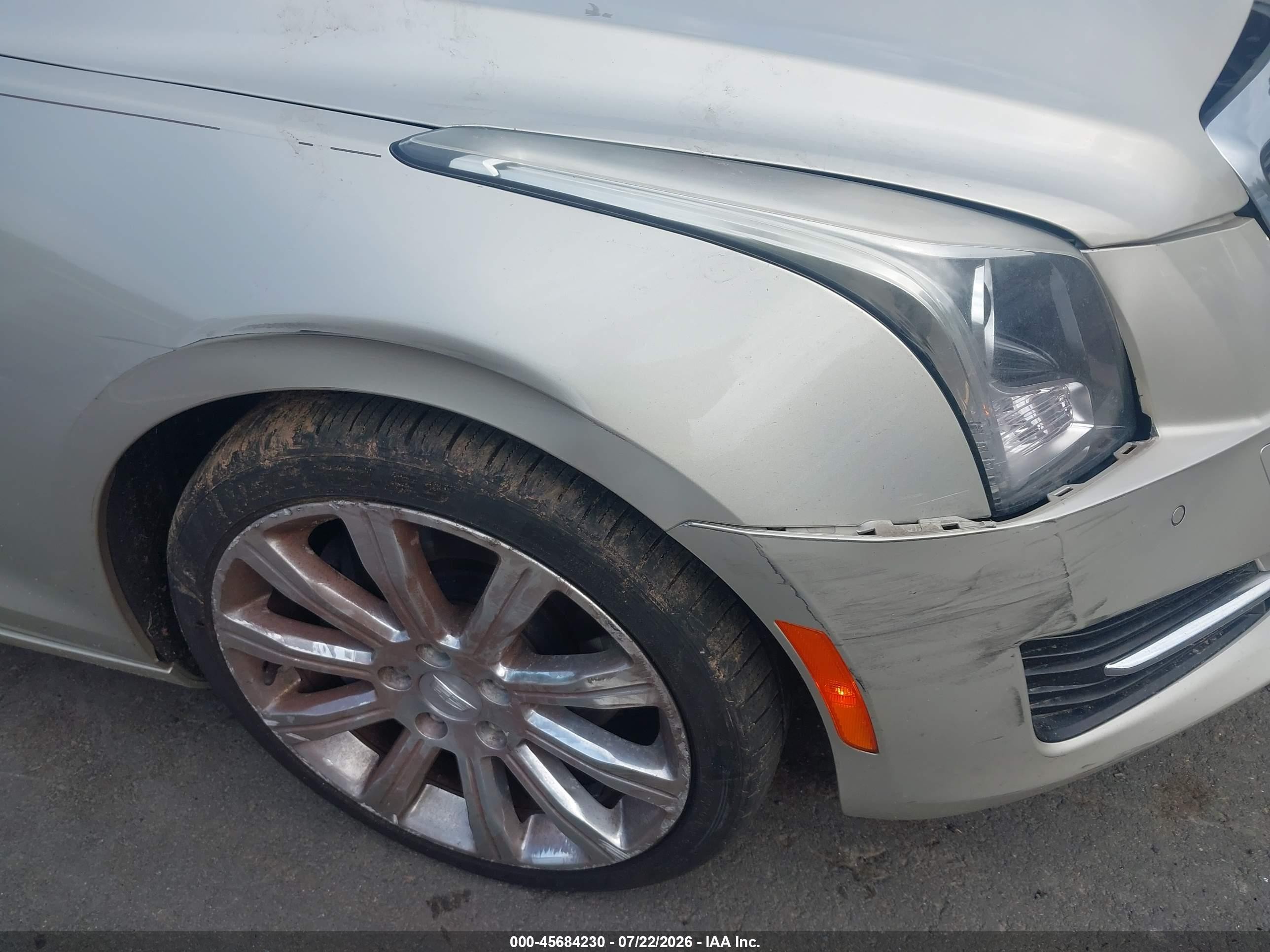 2015 Cadillac Ats Luxury Gold vin: 1G6AH5RX8F0115385