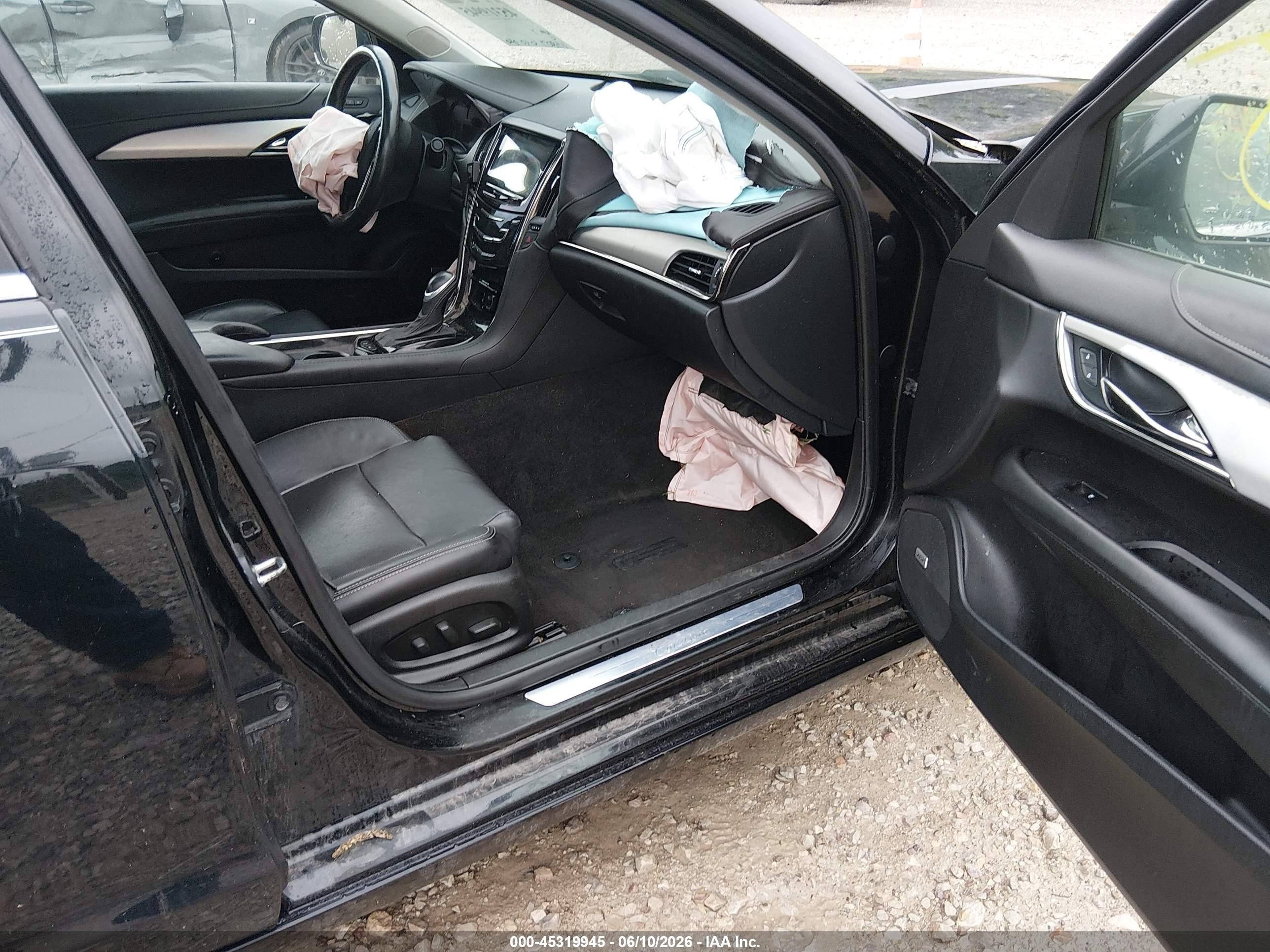 2015 Cadillac Ats Luxury Black vin: 1G6AH5RX8F0121980