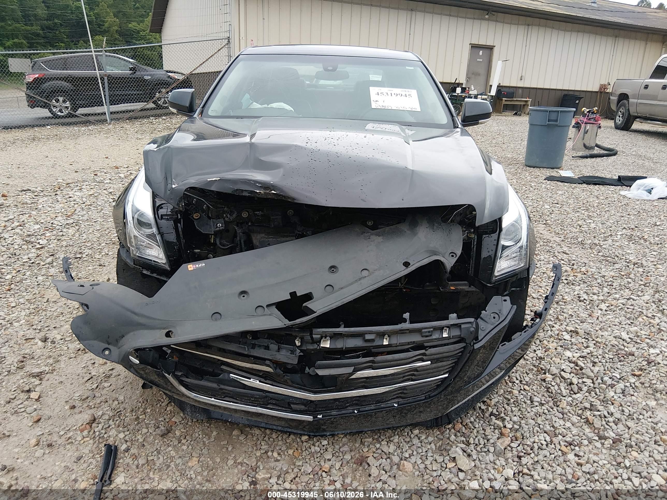 2015 Cadillac Ats Luxury Black vin: 1G6AH5RX8F0121980