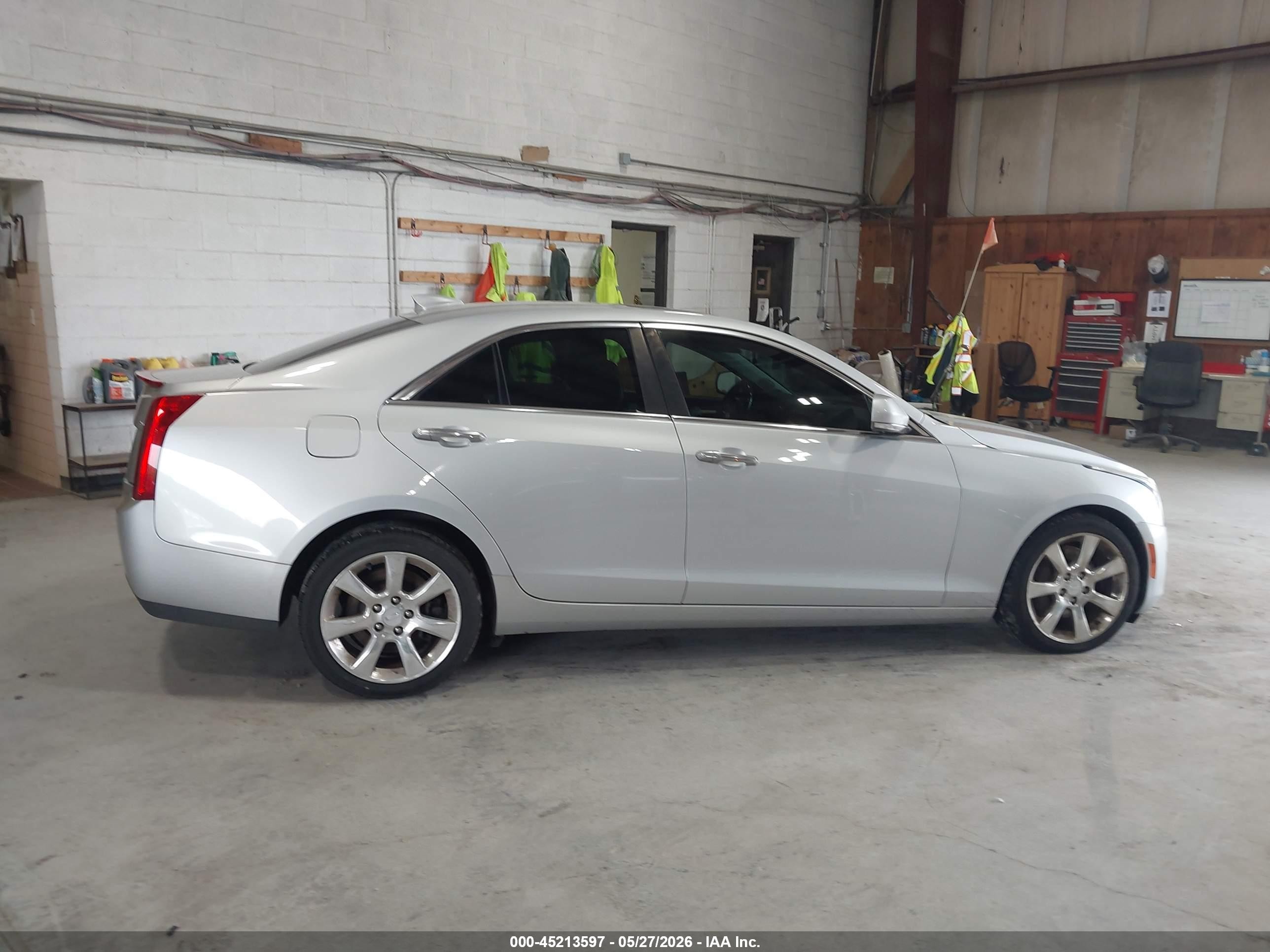 2016 Cadillac Ats Luxury Collection Silver vin: 1G6AH5RX8G0194915