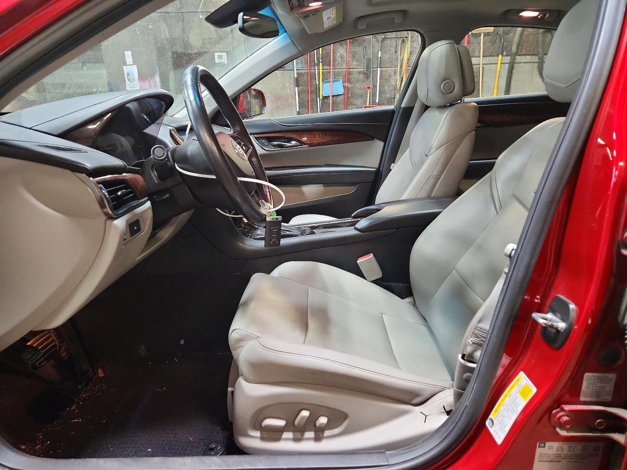 2014 Cadillac Ats Luxury Red vin: 1G6AH5RX9E0103261