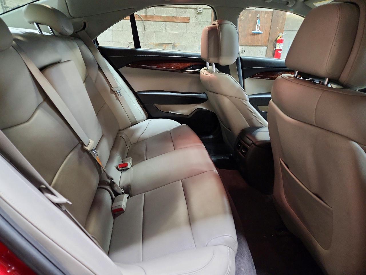 2014 Cadillac Ats Luxury Red vin: 1G6AH5RX9E0103261