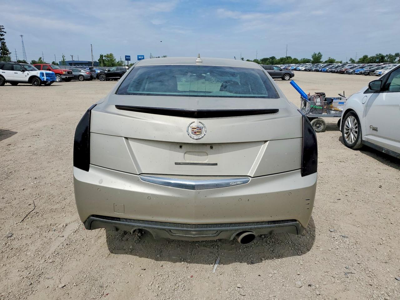 2014 Cadillac Ats Luxury Gold vin: 1G6AH5RX9E0113904