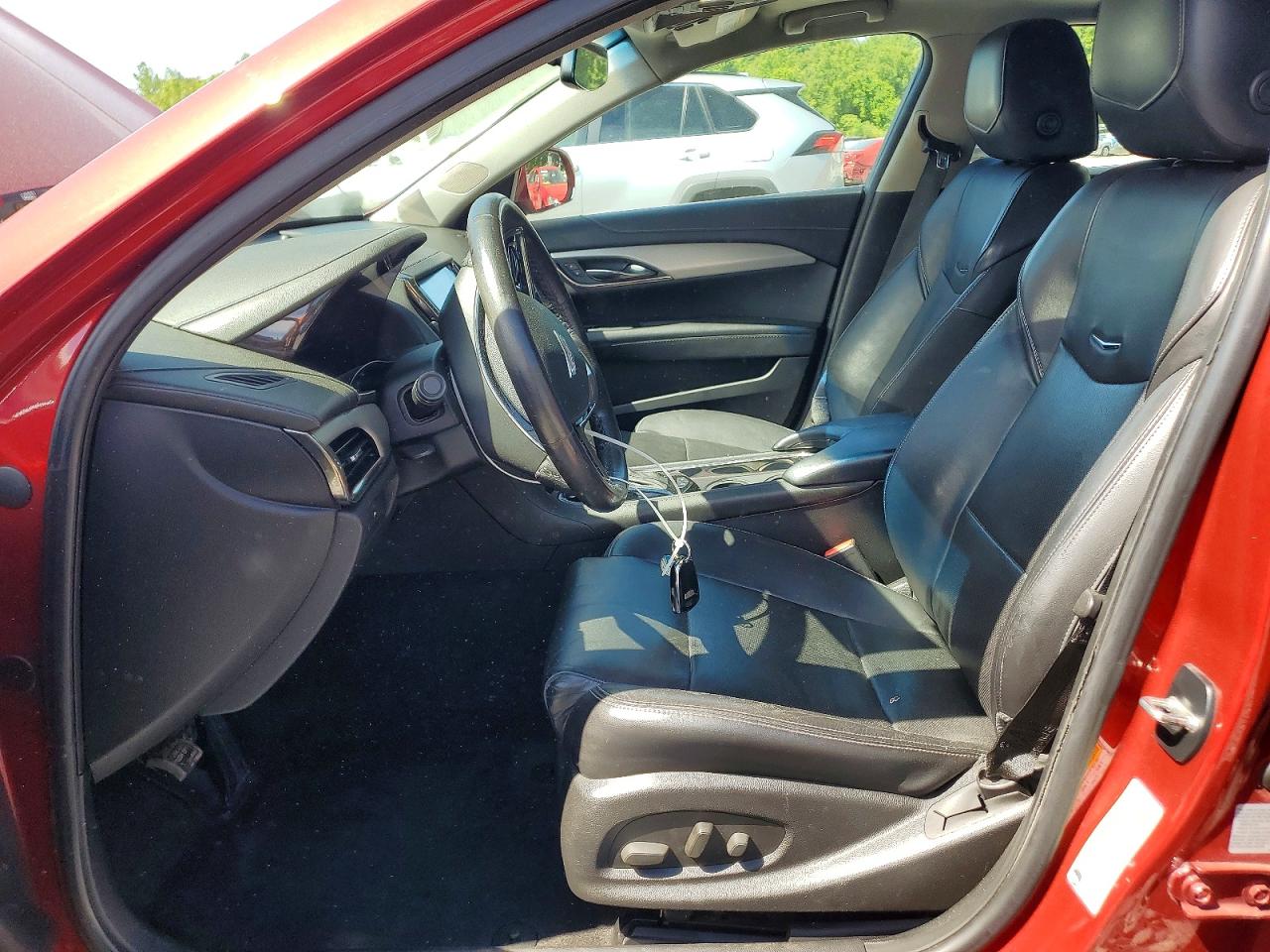2015 Cadillac Ats Luxury Red vin: 1G6AH5RX9F0108526