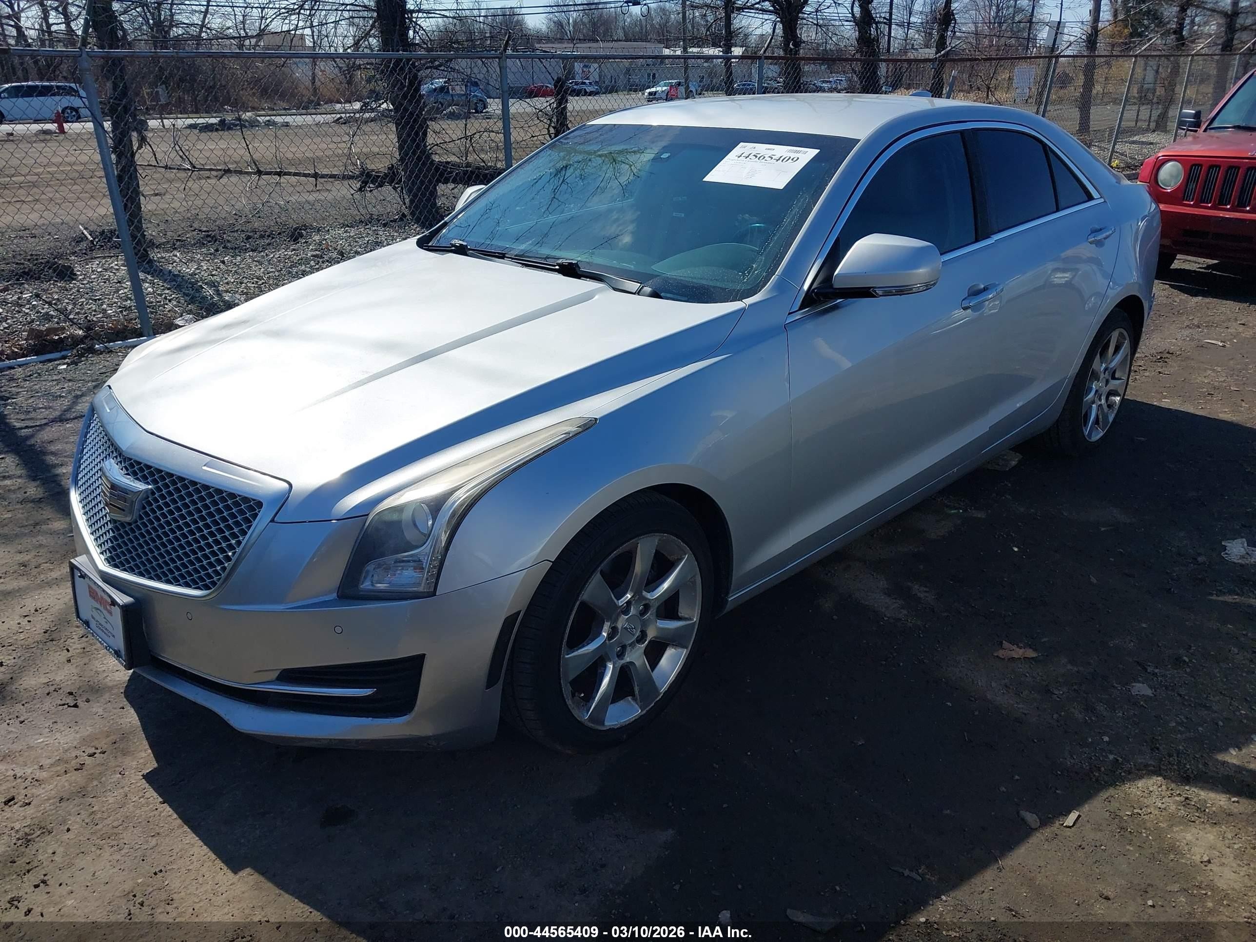 2015 Cadillac Ats Luxury Gray vin: 1G6AH5RX9F0143602