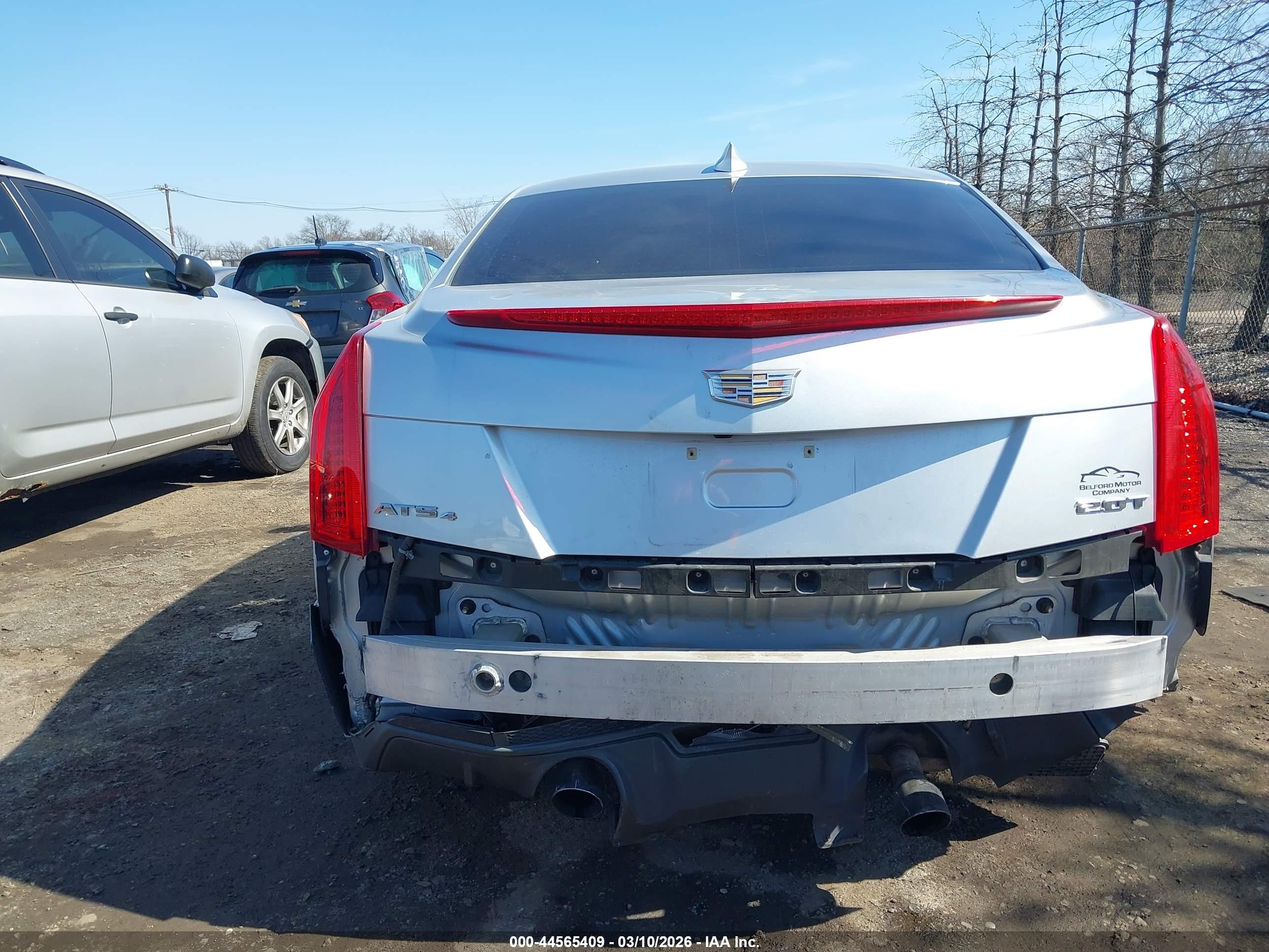 2015 Cadillac Ats Luxury Gray vin: 1G6AH5RX9F0143602