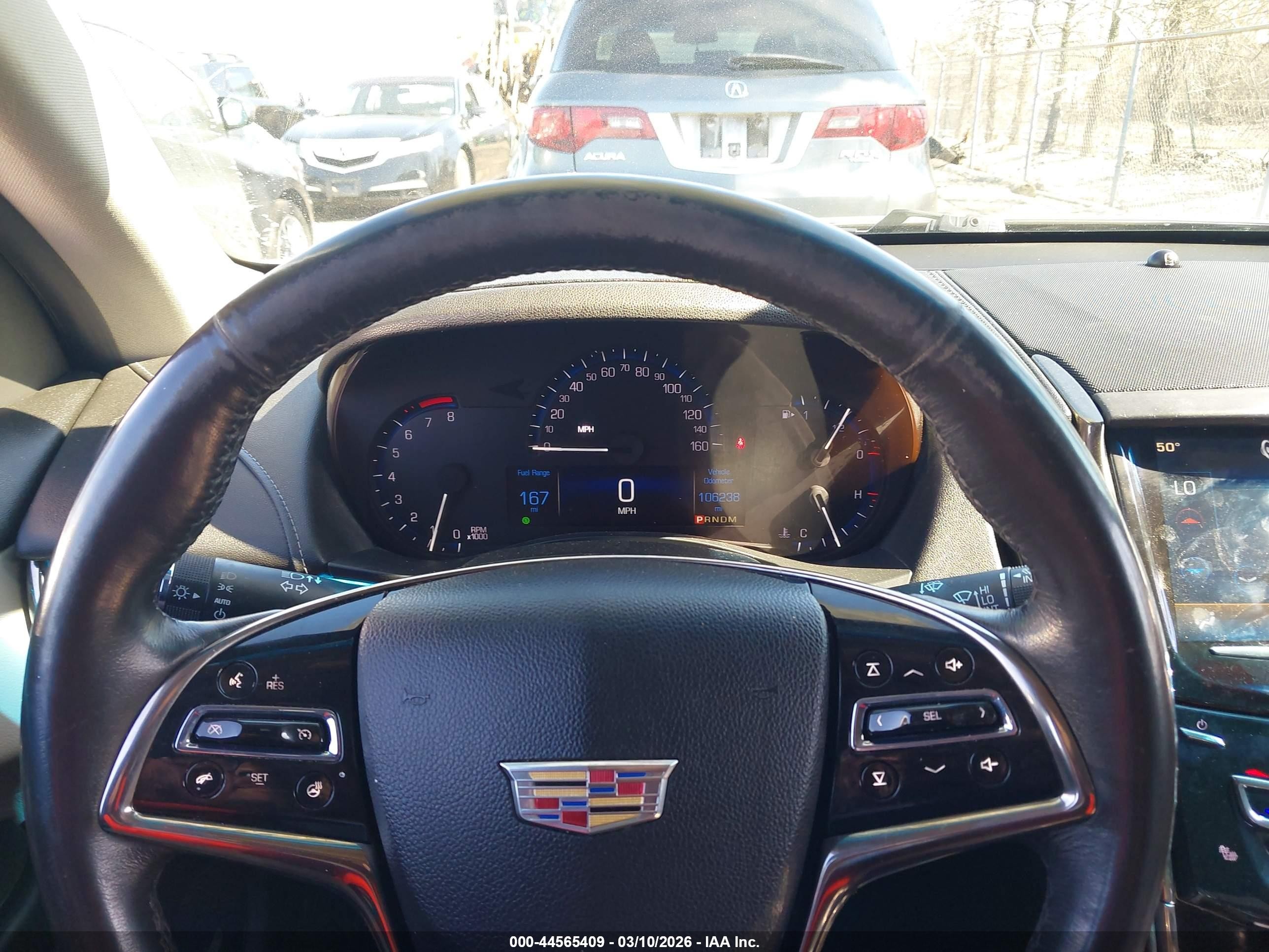 2015 Cadillac Ats Luxury Gray vin: 1G6AH5RX9F0143602