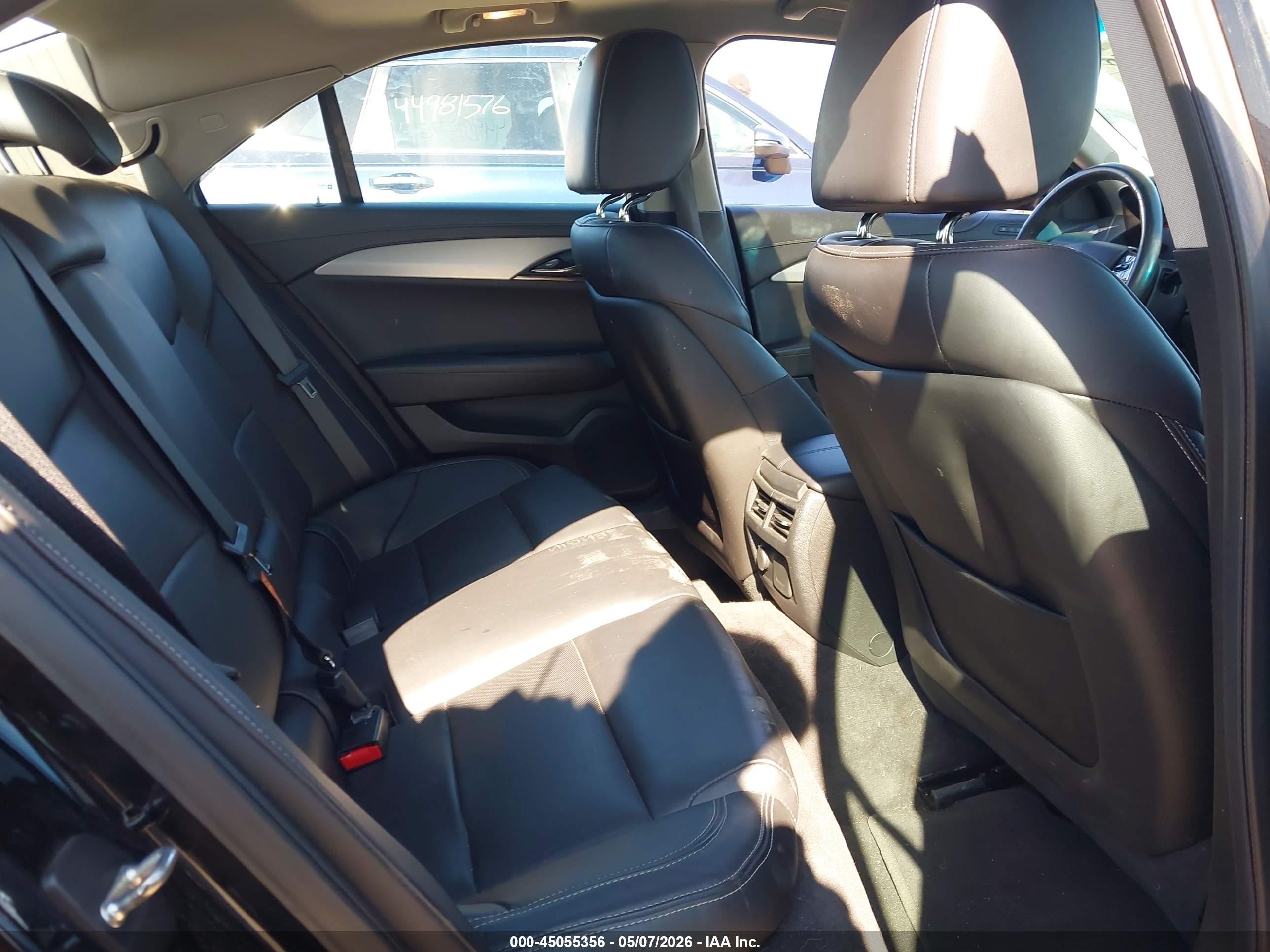 2016 Cadillac Ats Luxury Collection Black vin: 1G6AH5RX9G0172762