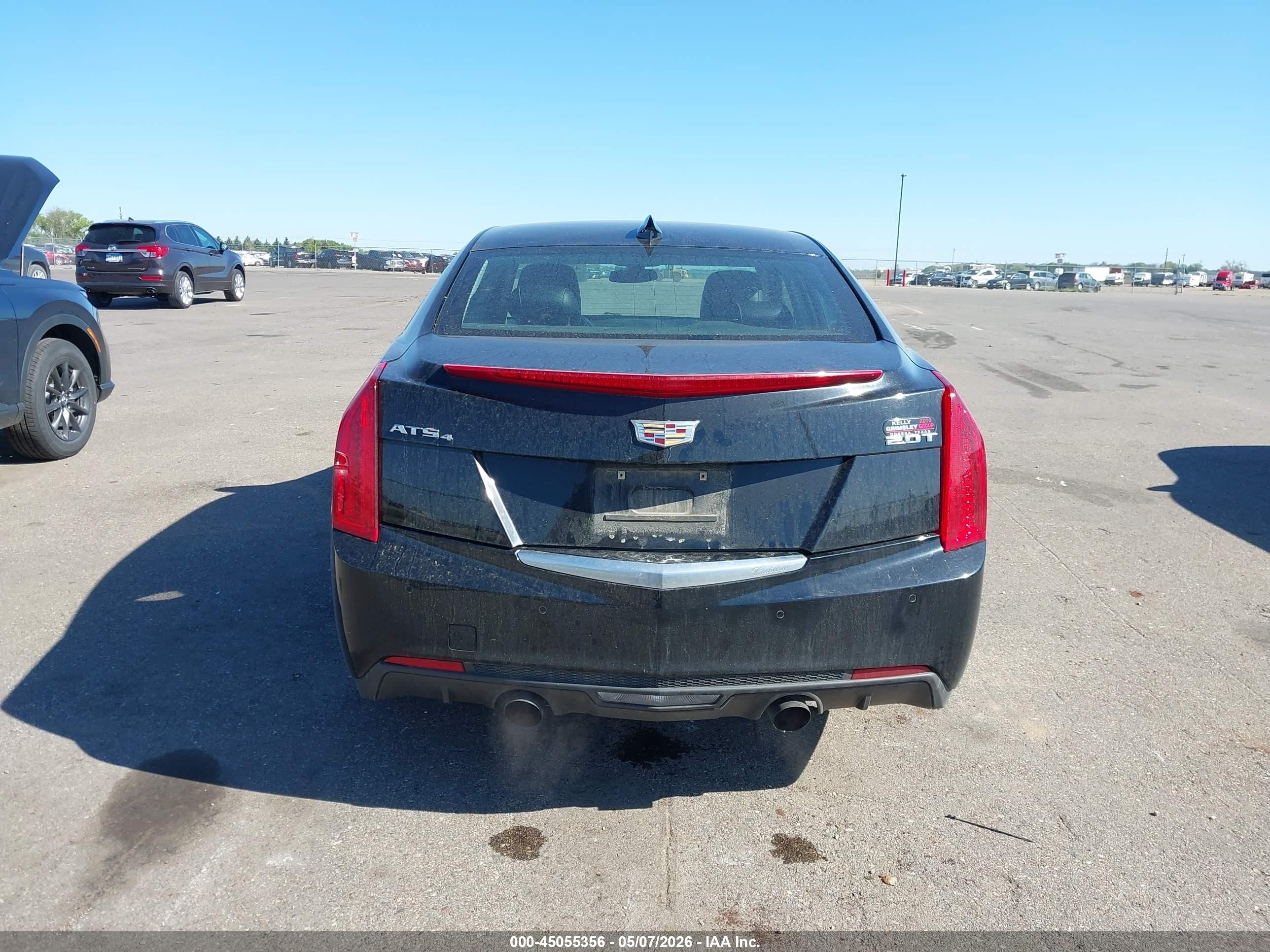 2016 Cadillac Ats Luxury Collection Black vin: 1G6AH5RX9G0172762
