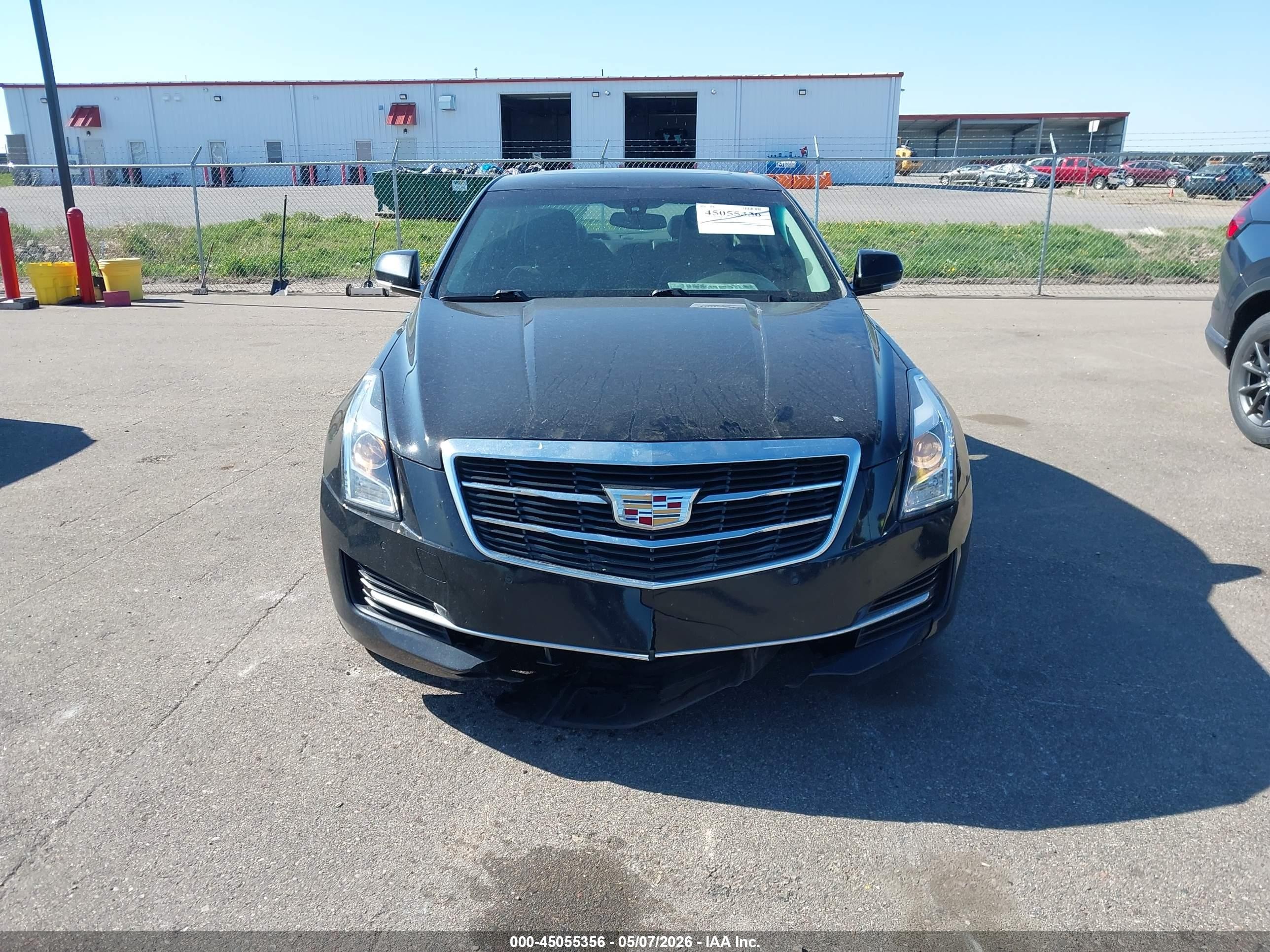 2016 Cadillac Ats Luxury Collection Black vin: 1G6AH5RX9G0172762