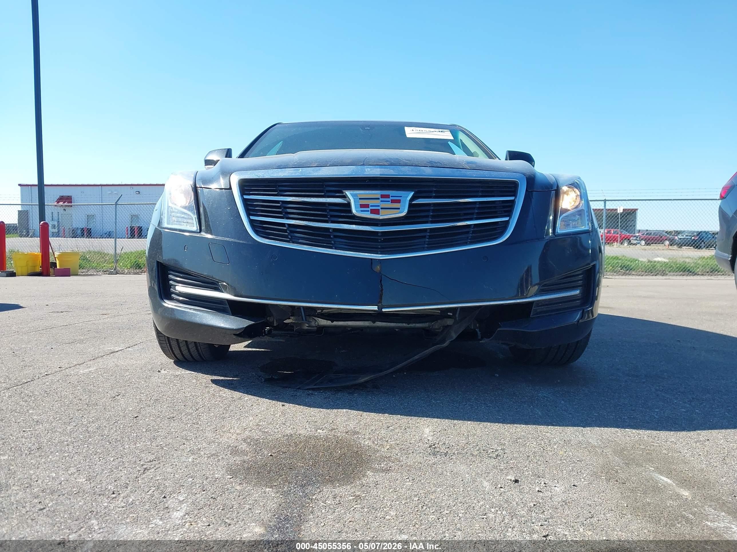 2016 Cadillac Ats Luxury Collection Black vin: 1G6AH5RX9G0172762