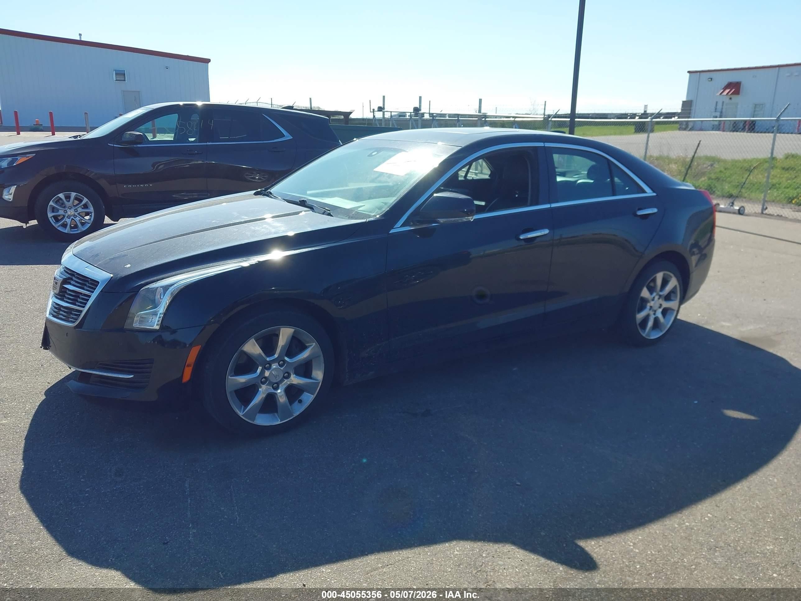 2016 Cadillac Ats Luxury Collection Black vin: 1G6AH5RX9G0172762