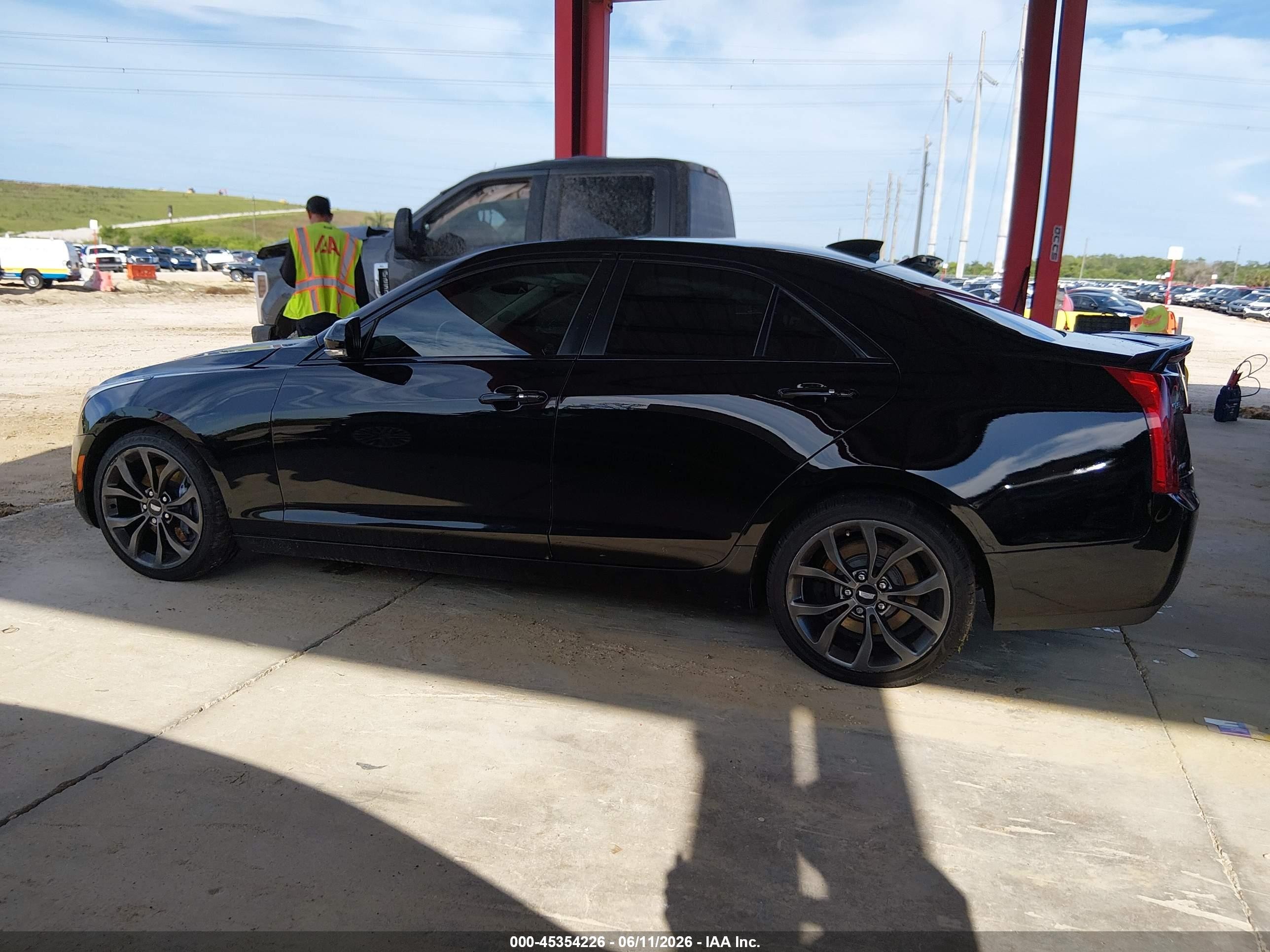 2017 Cadillac Ats Luxury Black vin: 1G6AH5RX9H0193371