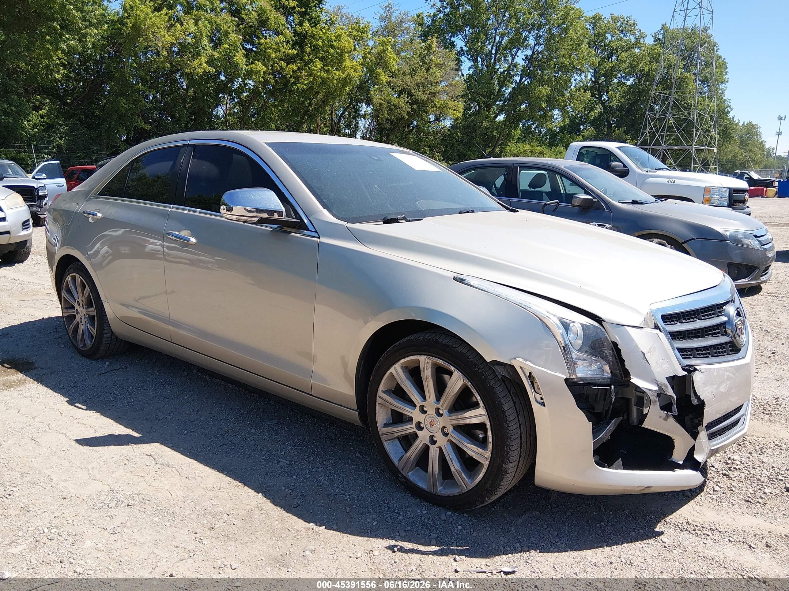 2014 Cadillac Ats Luxury Gold vin: 1G6AH5RXXE0192435