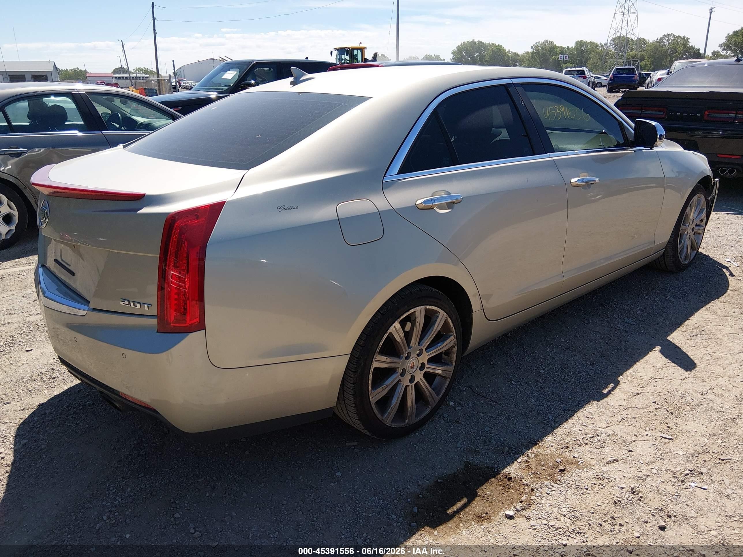 2014 Cadillac Ats Luxury Gold vin: 1G6AH5RXXE0192435