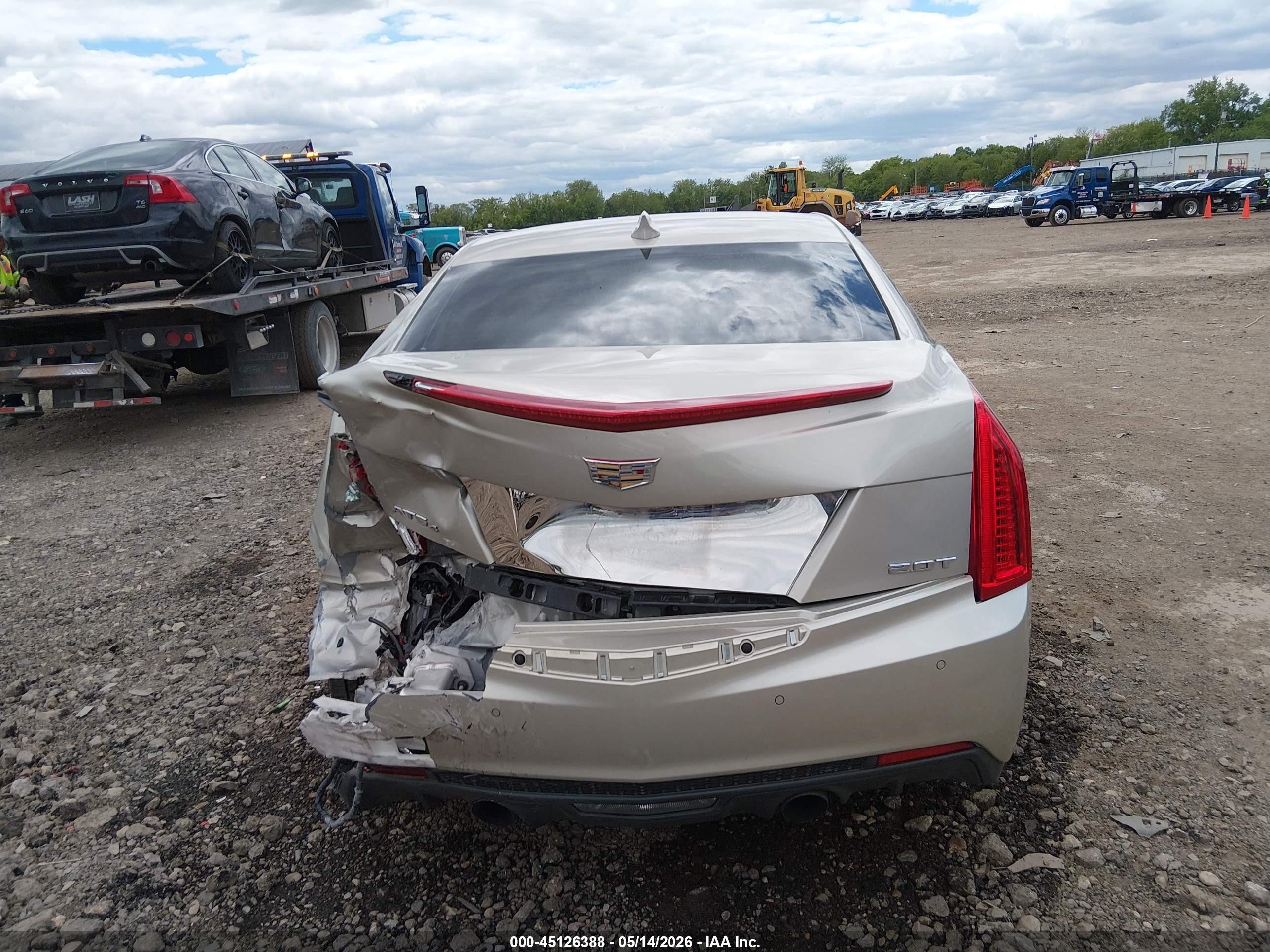 2015 Cadillac Ats Luxury Beige vin: 1G6AH5RXXF0112701
