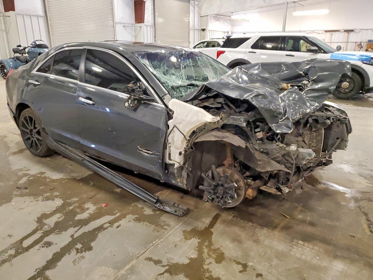 2014 Cadillac Ats Luxury Угольный vin: 1G6AH5S31E0159248