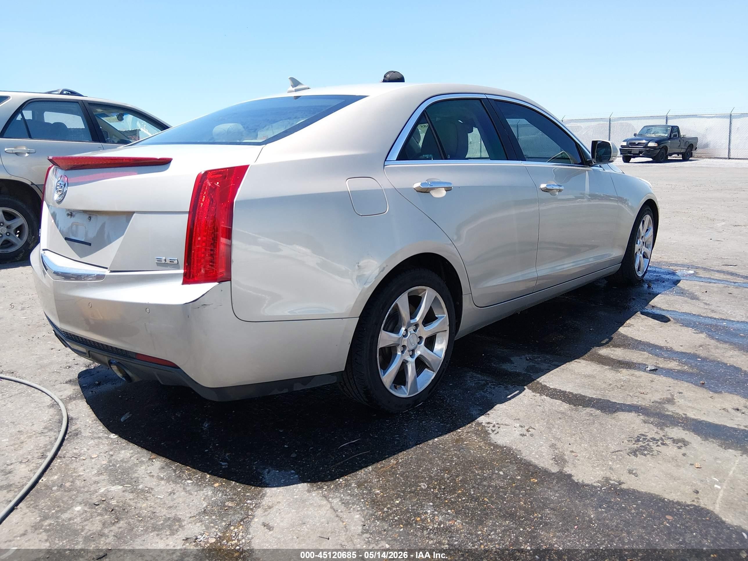 2013 Cadillac Ats Luxury Gold vin: 1G6AH5S35D0114246