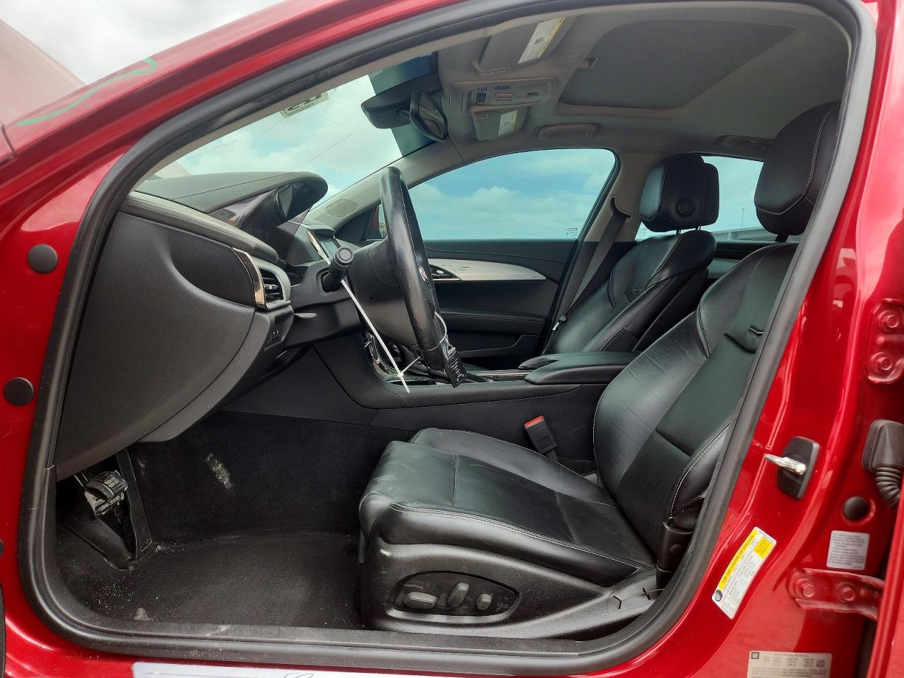 2013 Cadillac Ats Luxury Red vin: 1G6AH5S36D0121285
