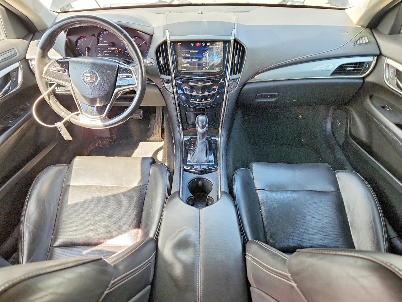 2013 Cadillac Ats Luxury Black vin: 1G6AH5S37D0123126