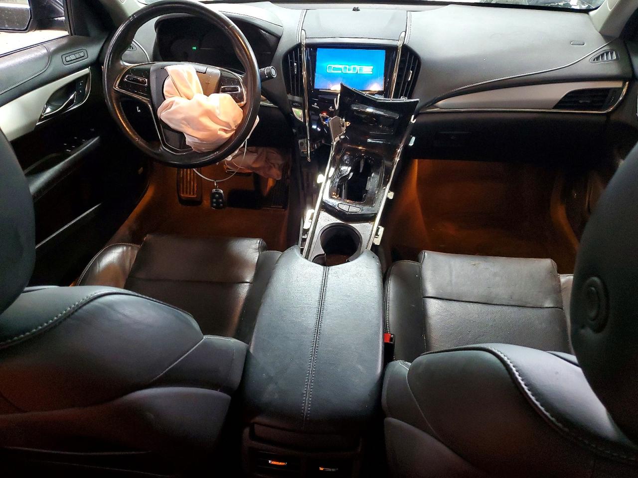 2015 Cadillac Ats Luxury Black vin: 1G6AH5S3XF0130364
